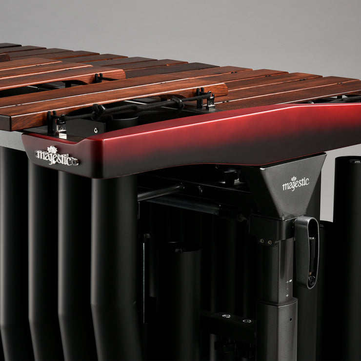 M850HB - Majestic Reflection 5 octave rosewood bar marimba Black resonators