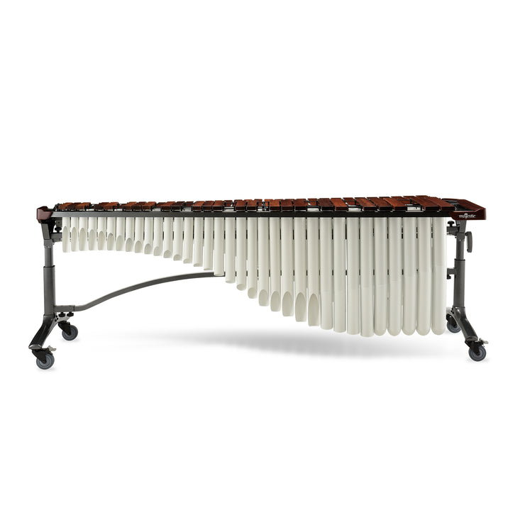 M850HW - Majestic Reflection 5 octave rosewood bar marimba White resonators