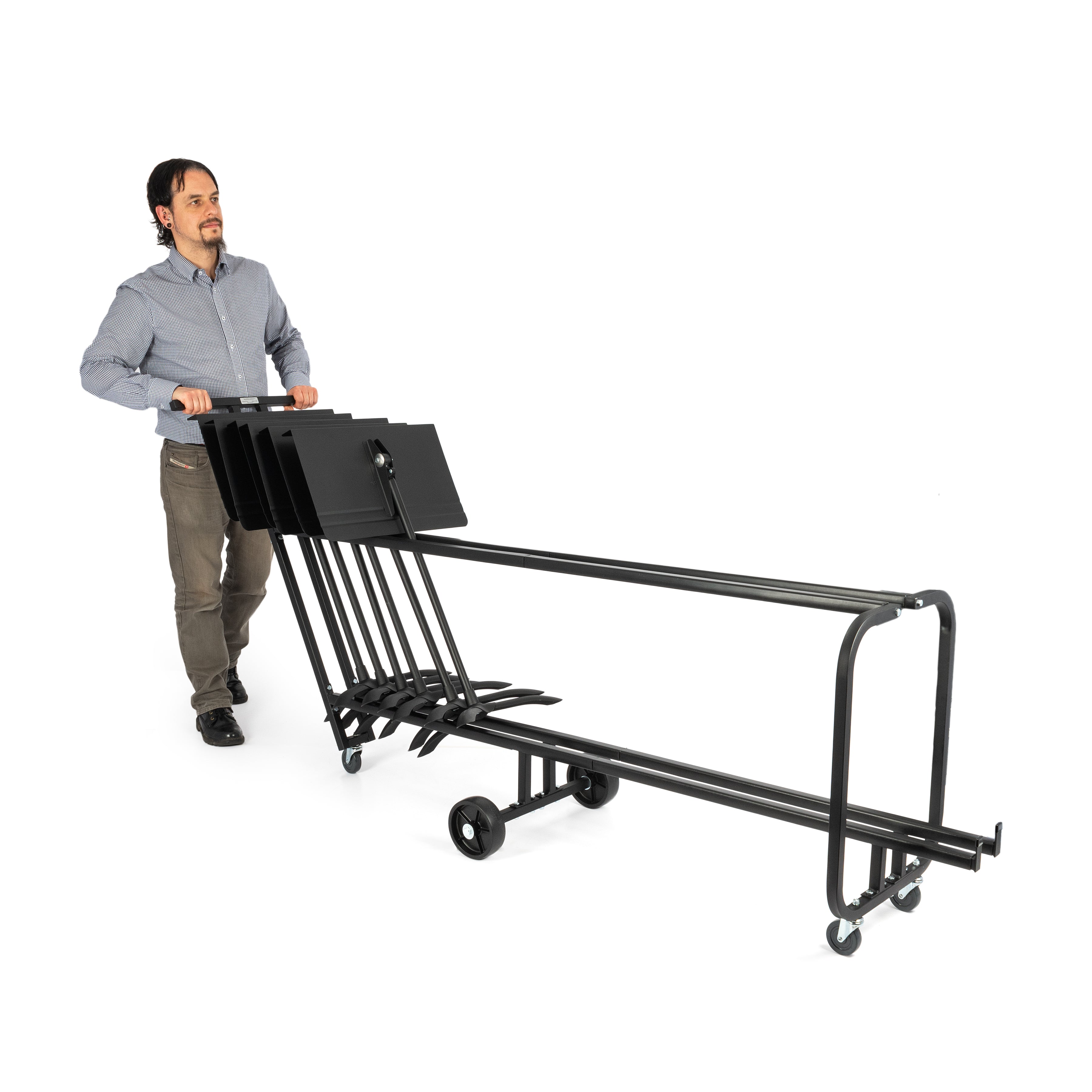 Manhasset storage cart for all concert models - for up to 25 stands