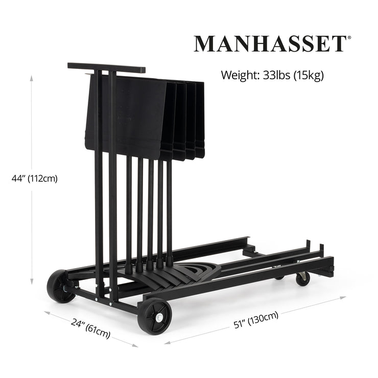 MAN1980 - Manhasset storage cart for 15 Harmony music stands Default title