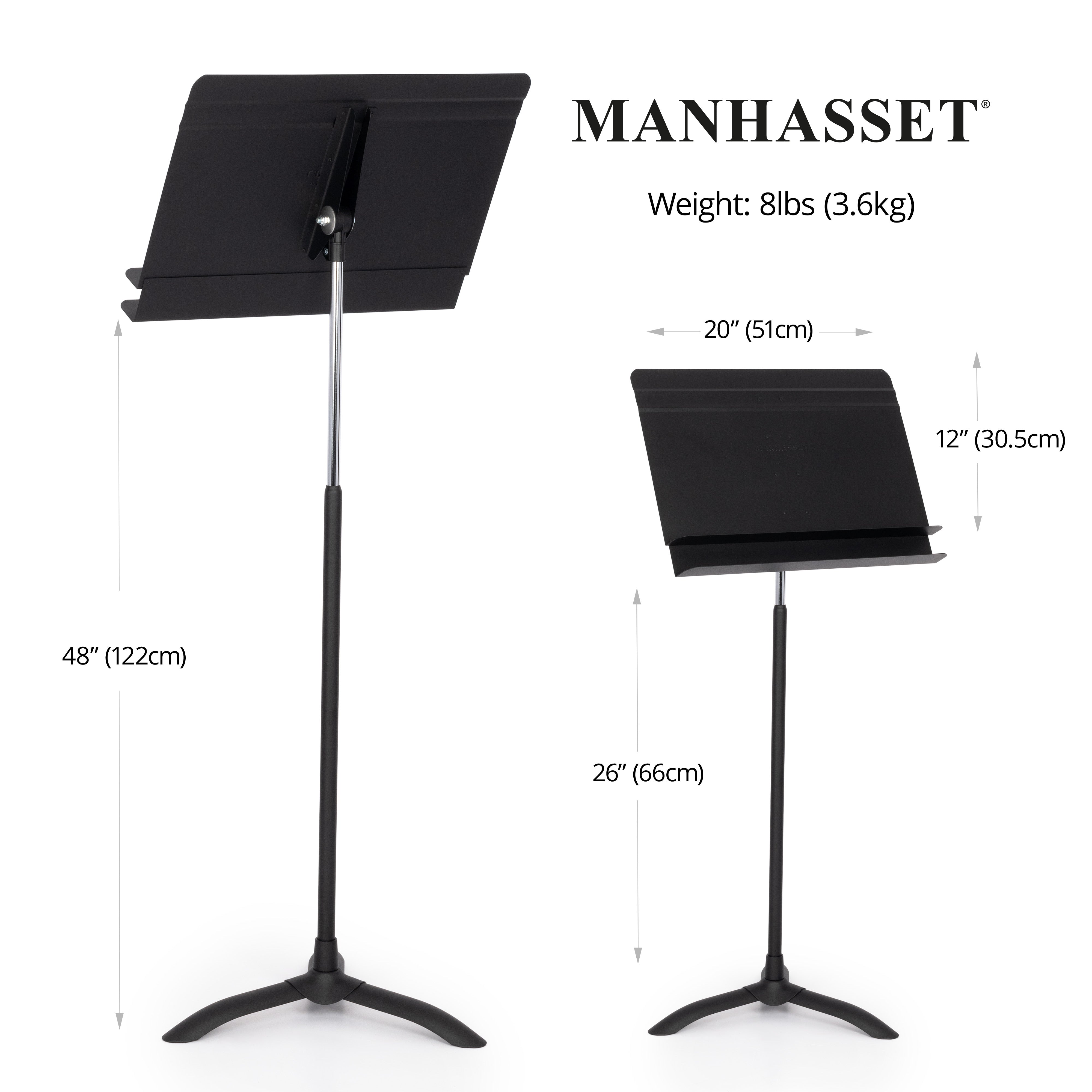MAN5006,MAN5001 - Manhasset Orchestral music stand Single stand / A1