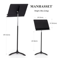 MAN5006,MAN5001 - Manhasset Orchestral music stand Box of 6