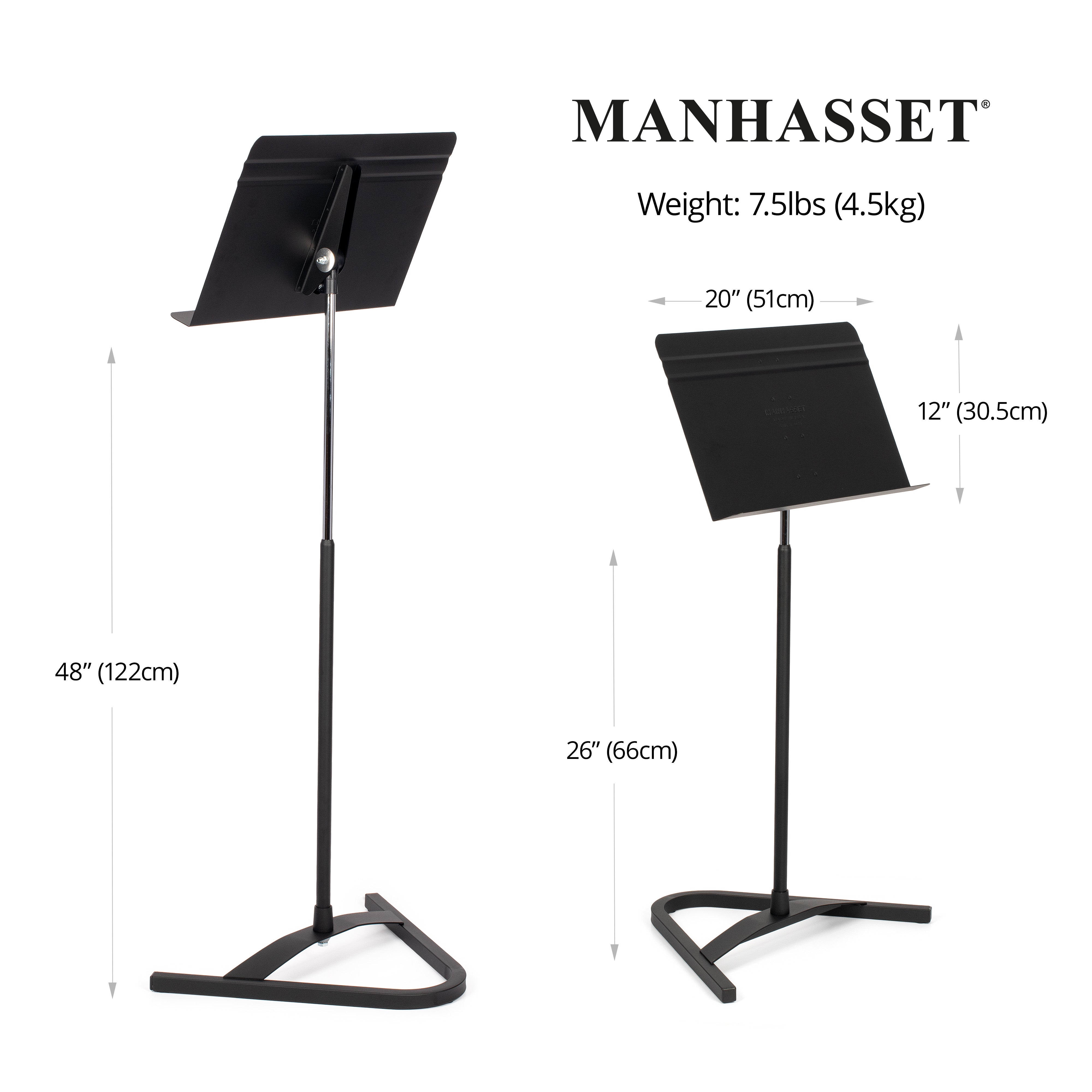 MAN8501,MAN8506 - Manhasset Harmony music stand Box of 6 / A1