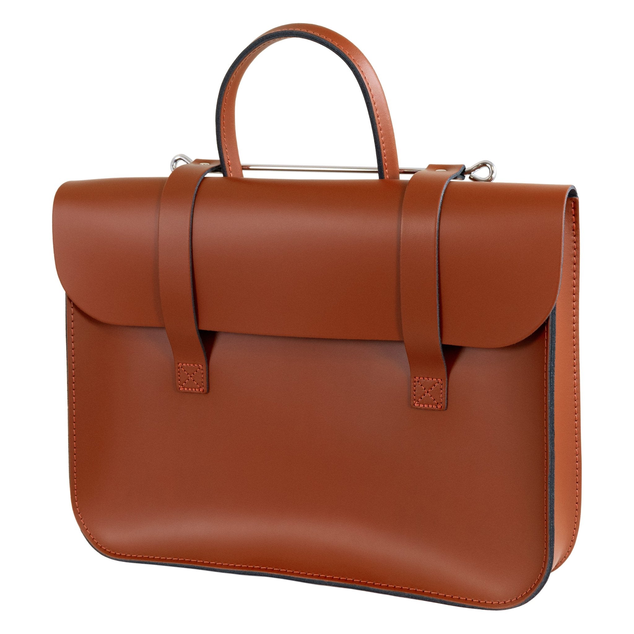 MC1-LT - Oxford Traditional leather music case London tan / A1