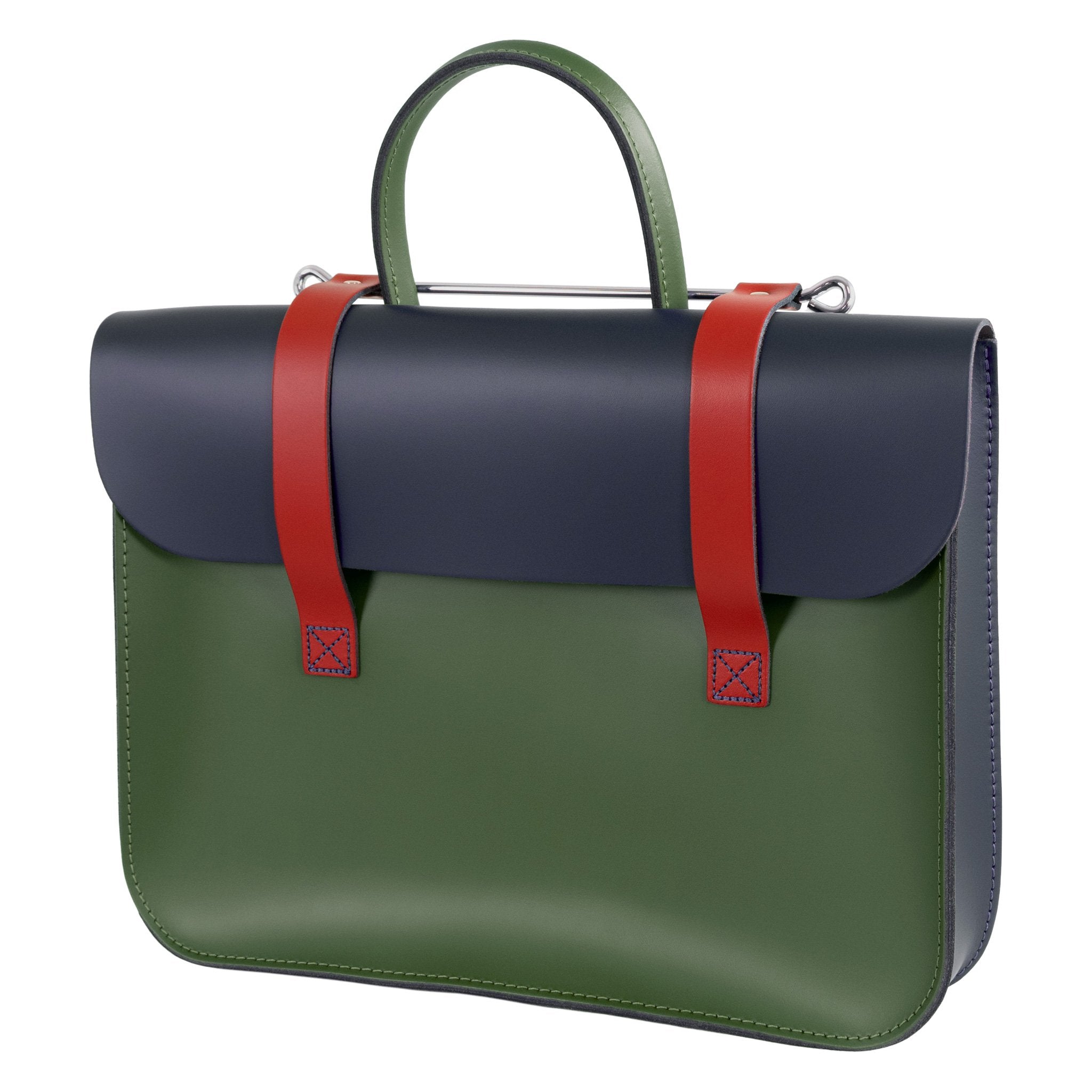MC1-MC - Oxford Traditional leather music case Mixed (colours may vary) / A1