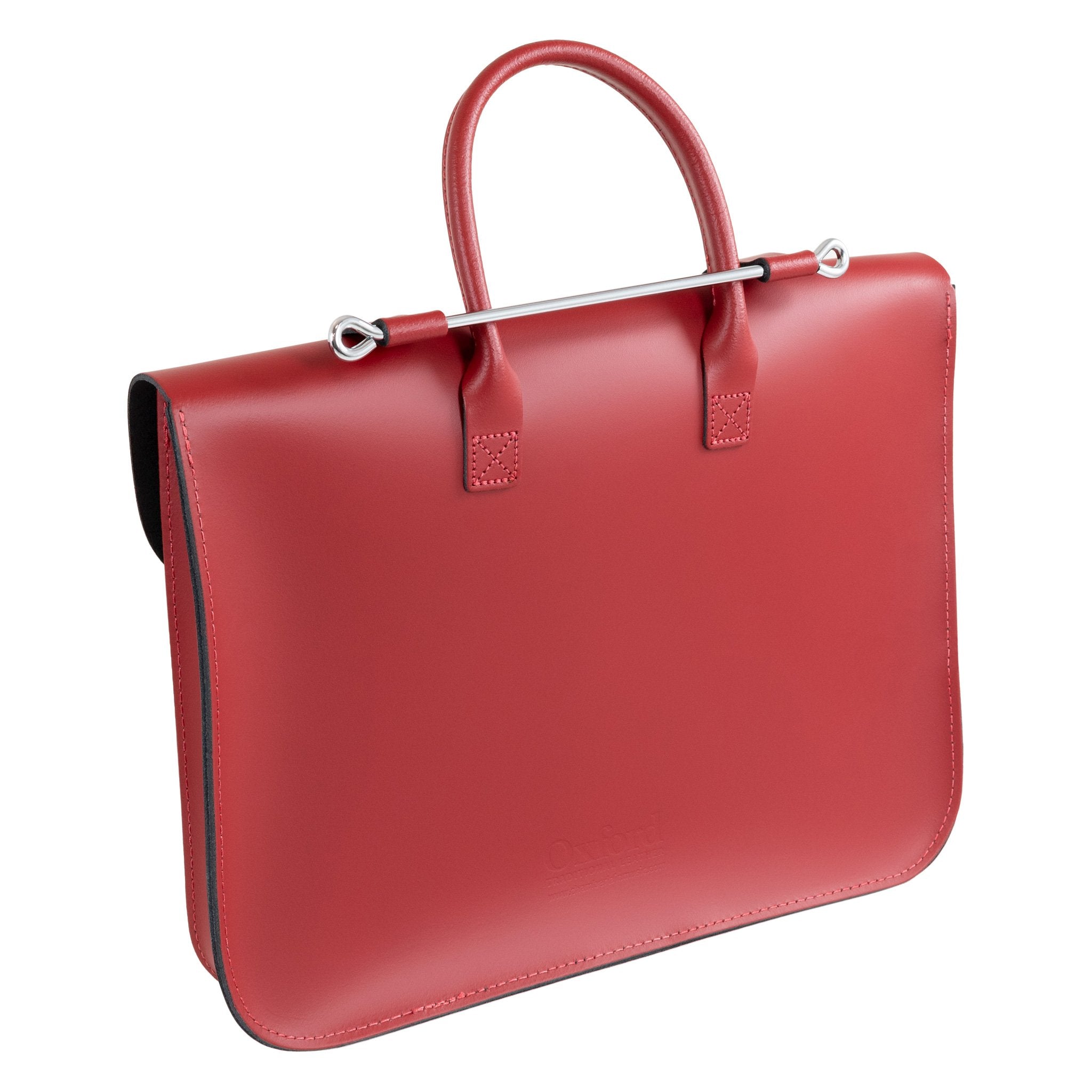 MC1-R - Oxford Traditional leather music case Red / A1
