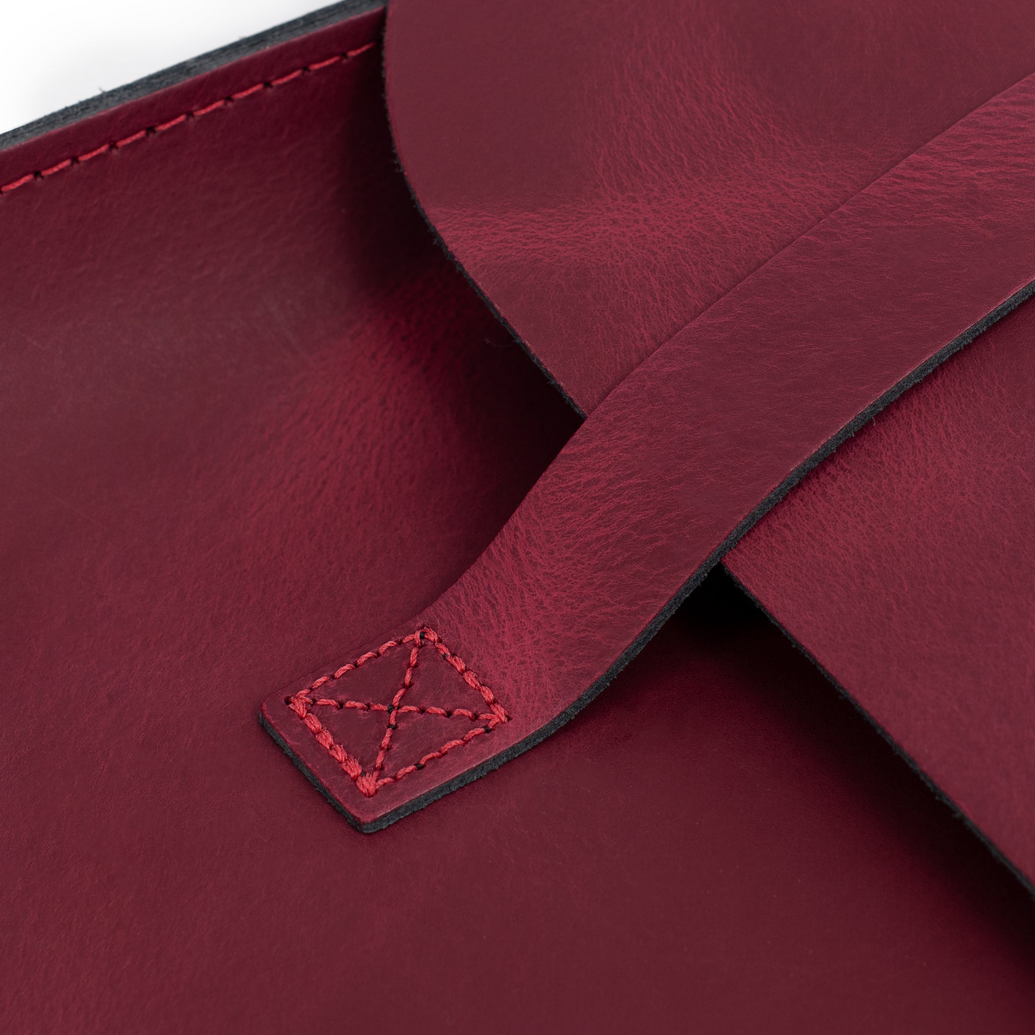 MC2-BO - Oxford Traditional leather premium music case Bordeaux / A1