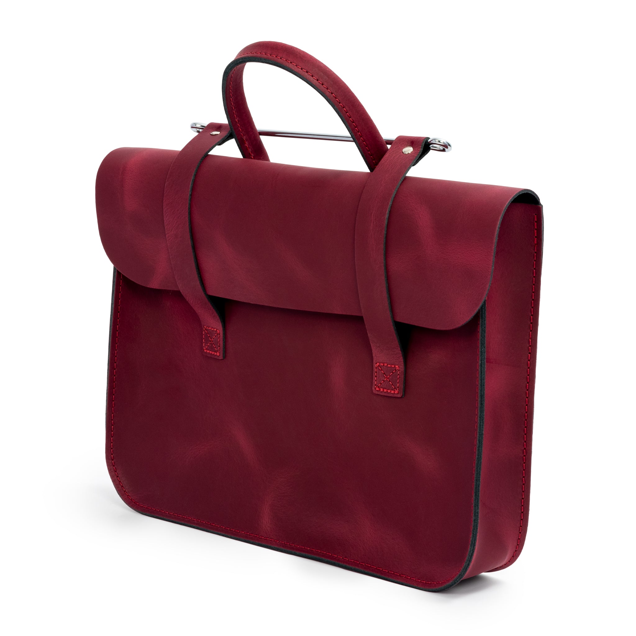 MC2-BO - Oxford Traditional leather premium music case Bordeaux / A1