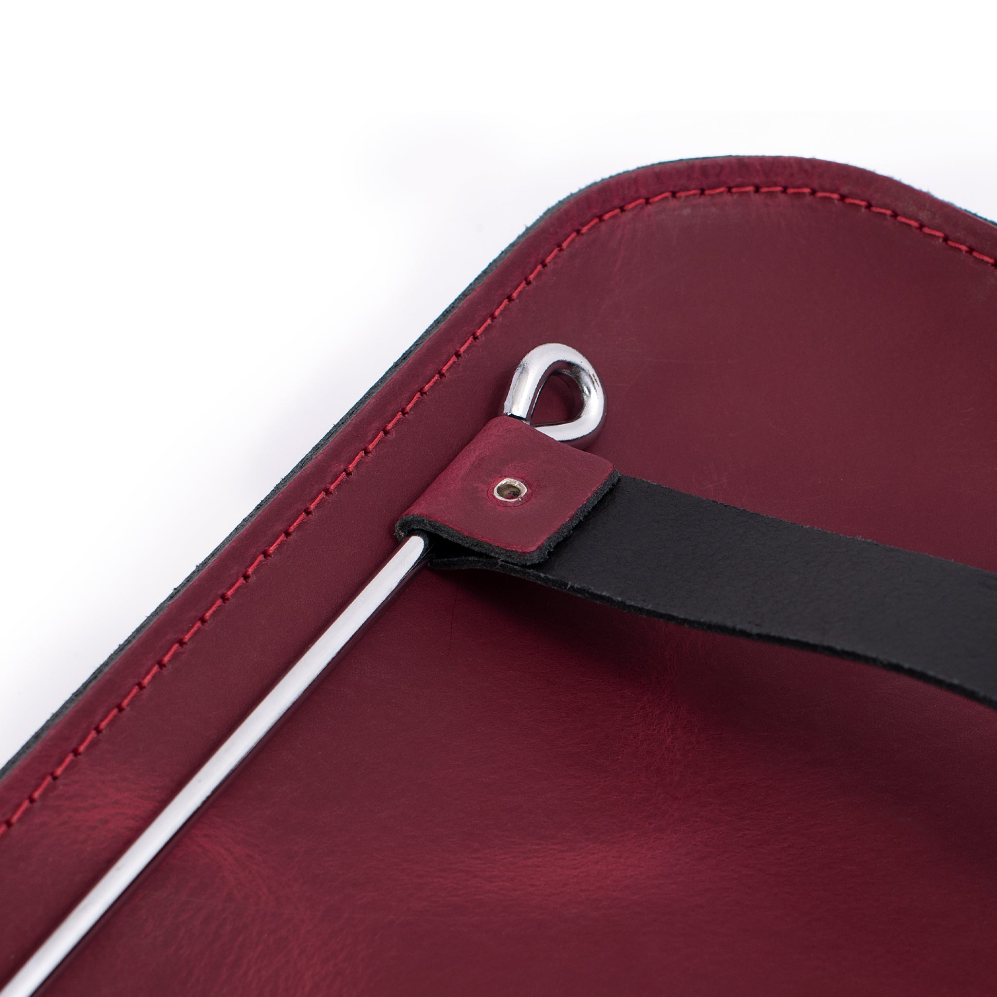 MC2-BO - Oxford Traditional leather premium music case Bordeaux / A1