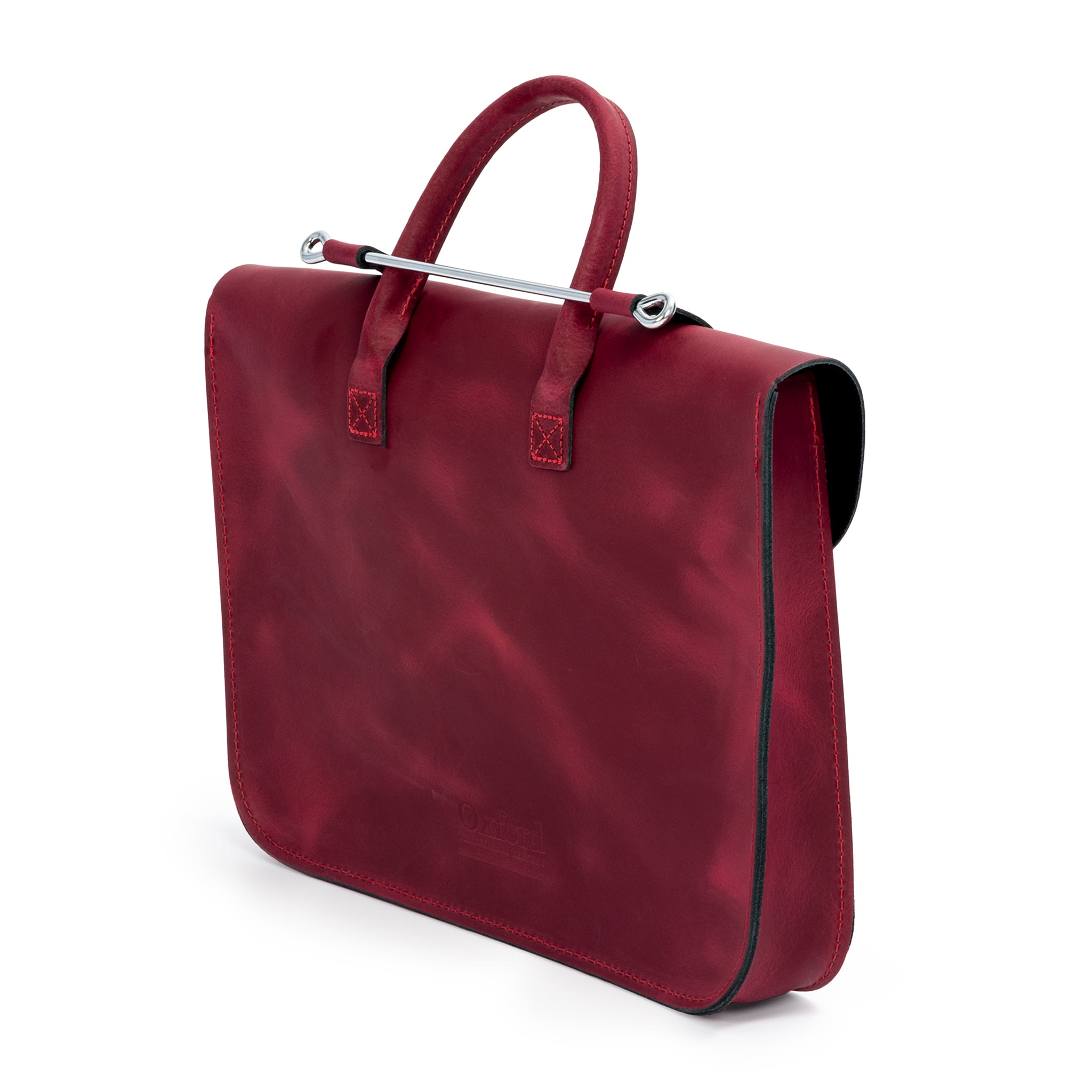 MC2-BO - Oxford Traditional leather premium music case Bordeaux / A1