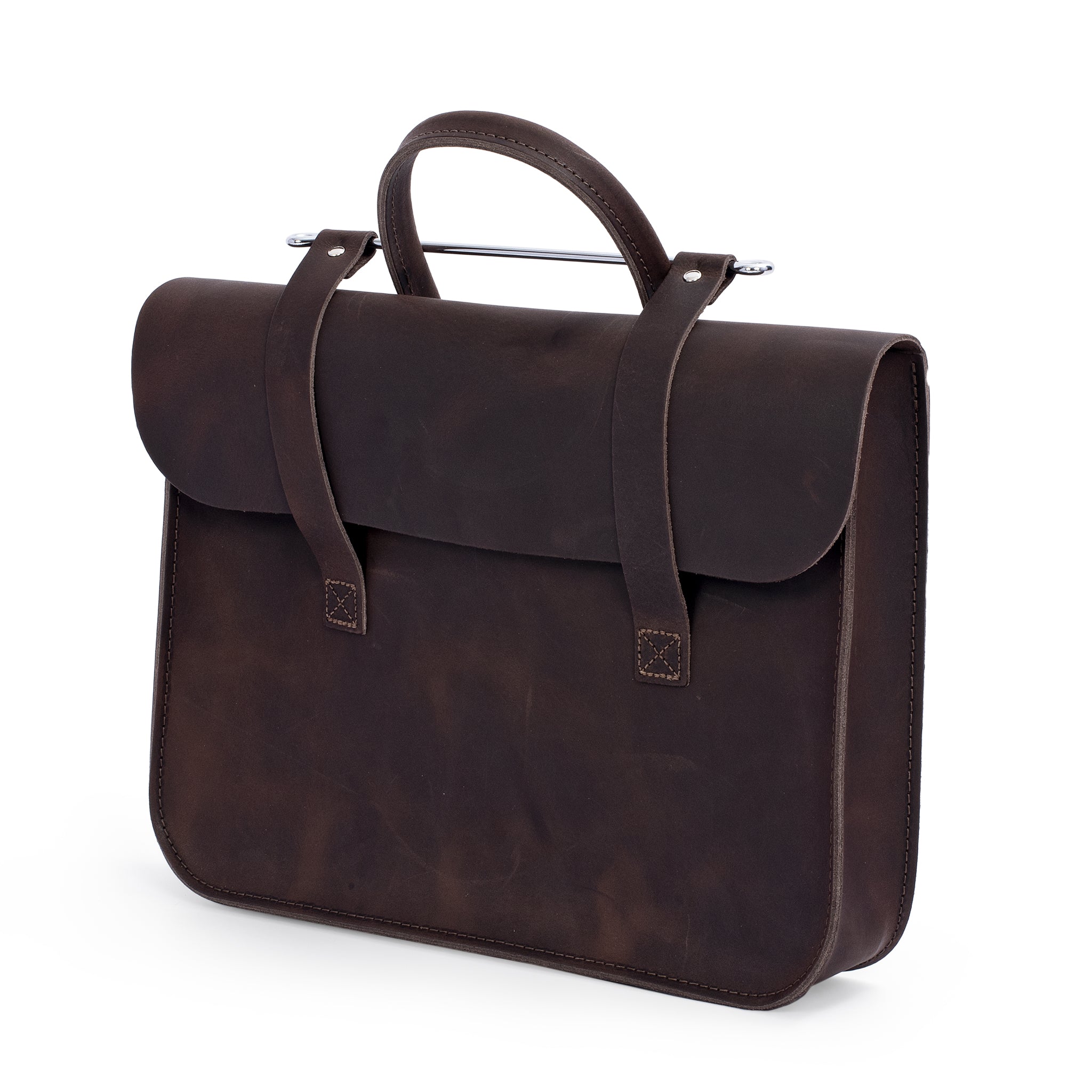 MC2-CA - Oxford Traditional leather premium music case Cacoa / A1