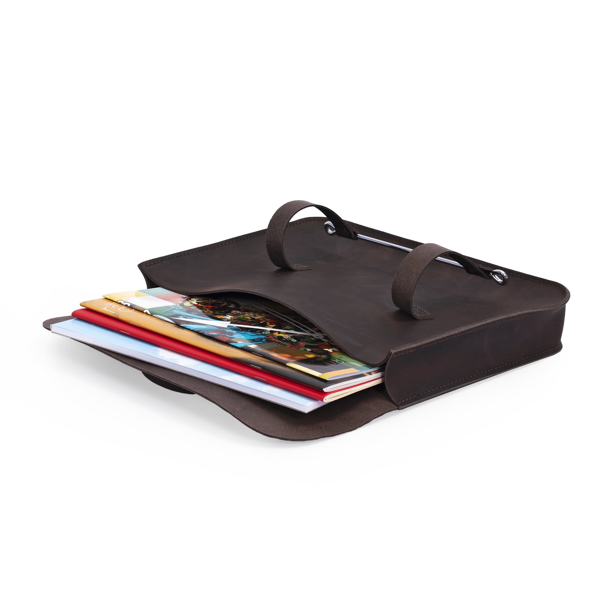 MC2-CA - Oxford Traditional leather premium music case Cacoa / A1