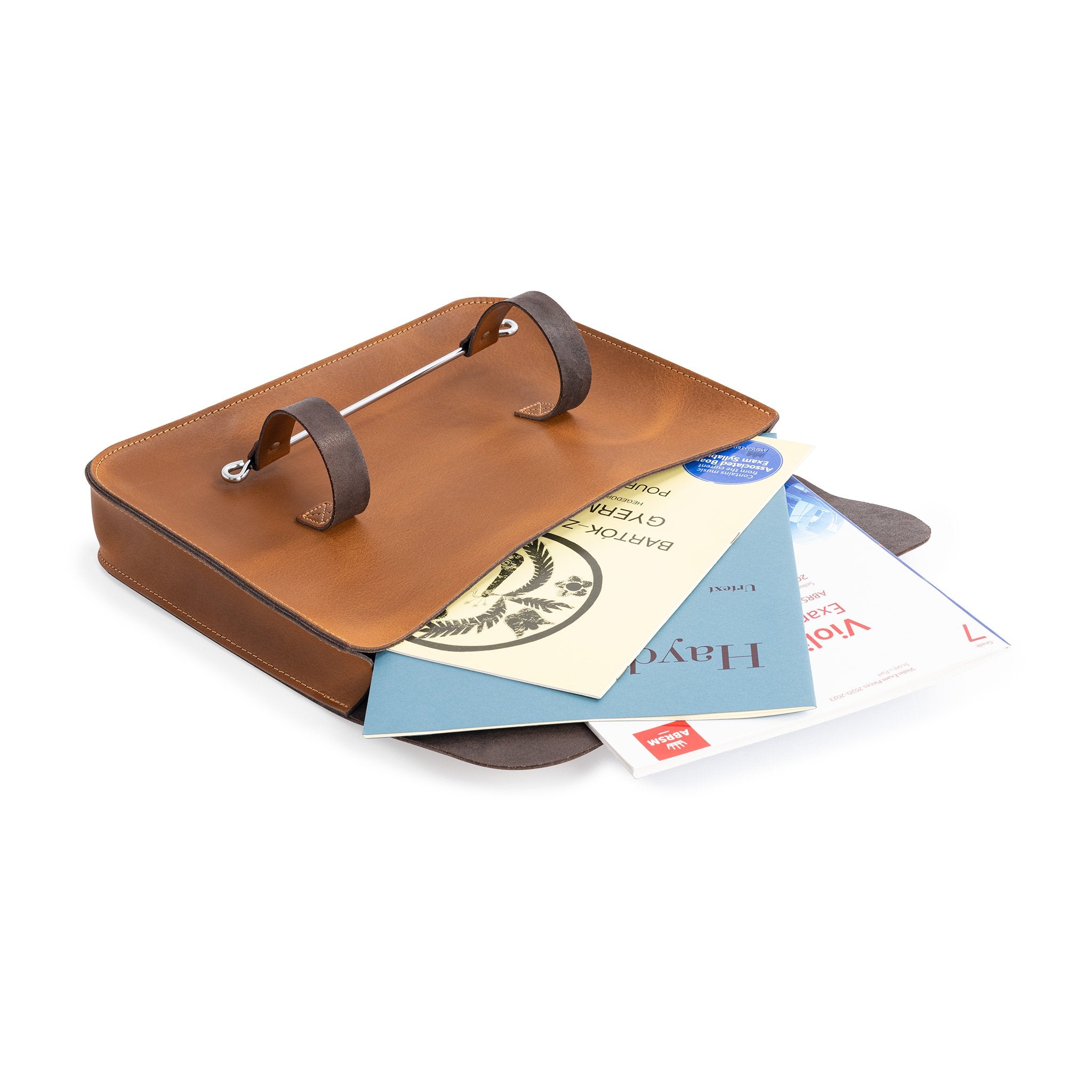 MC2-OAK - Oxford Traditional leather premium music case Antique oak / A1
