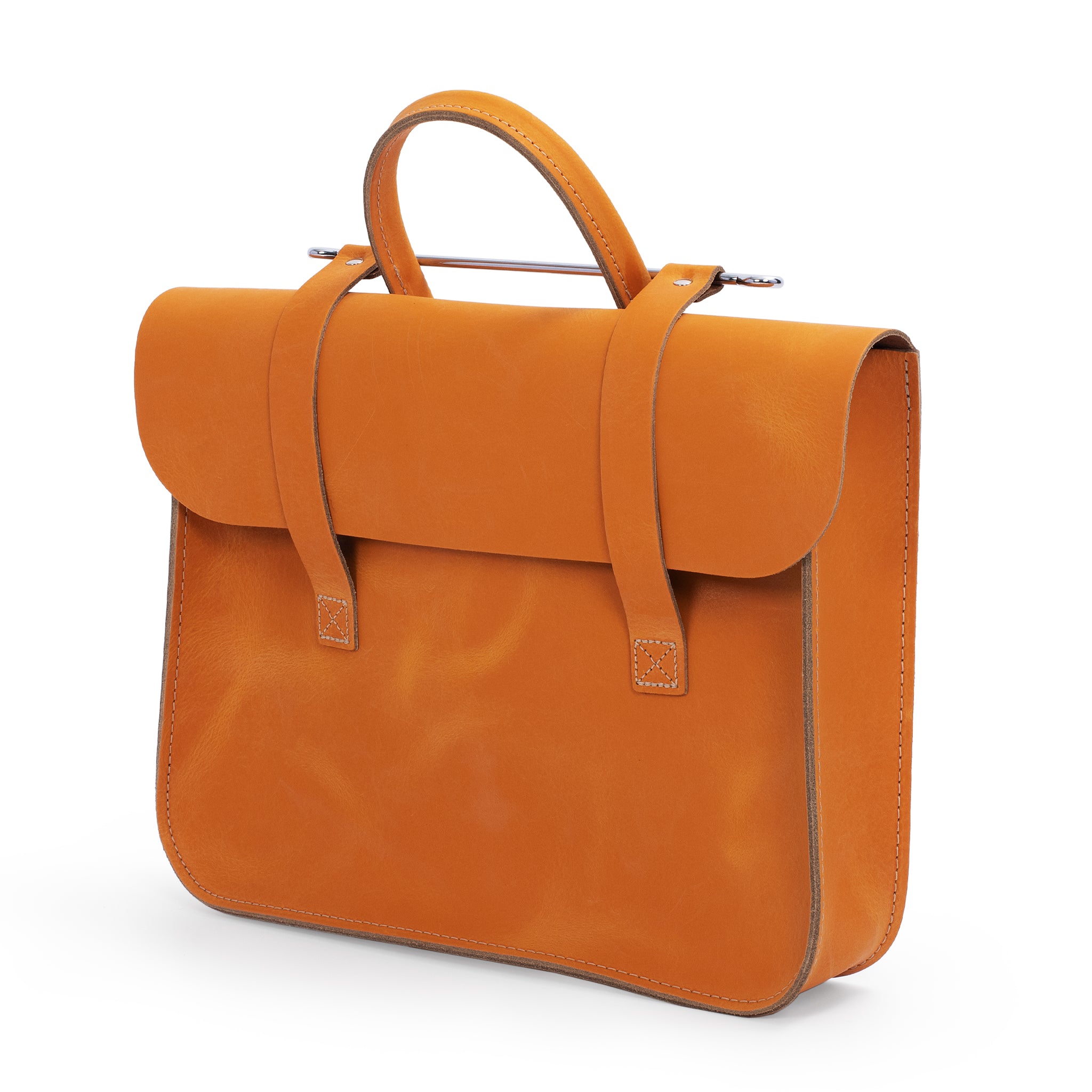 MC2-OR - Oxford Traditional leather premium music case Orange / A1