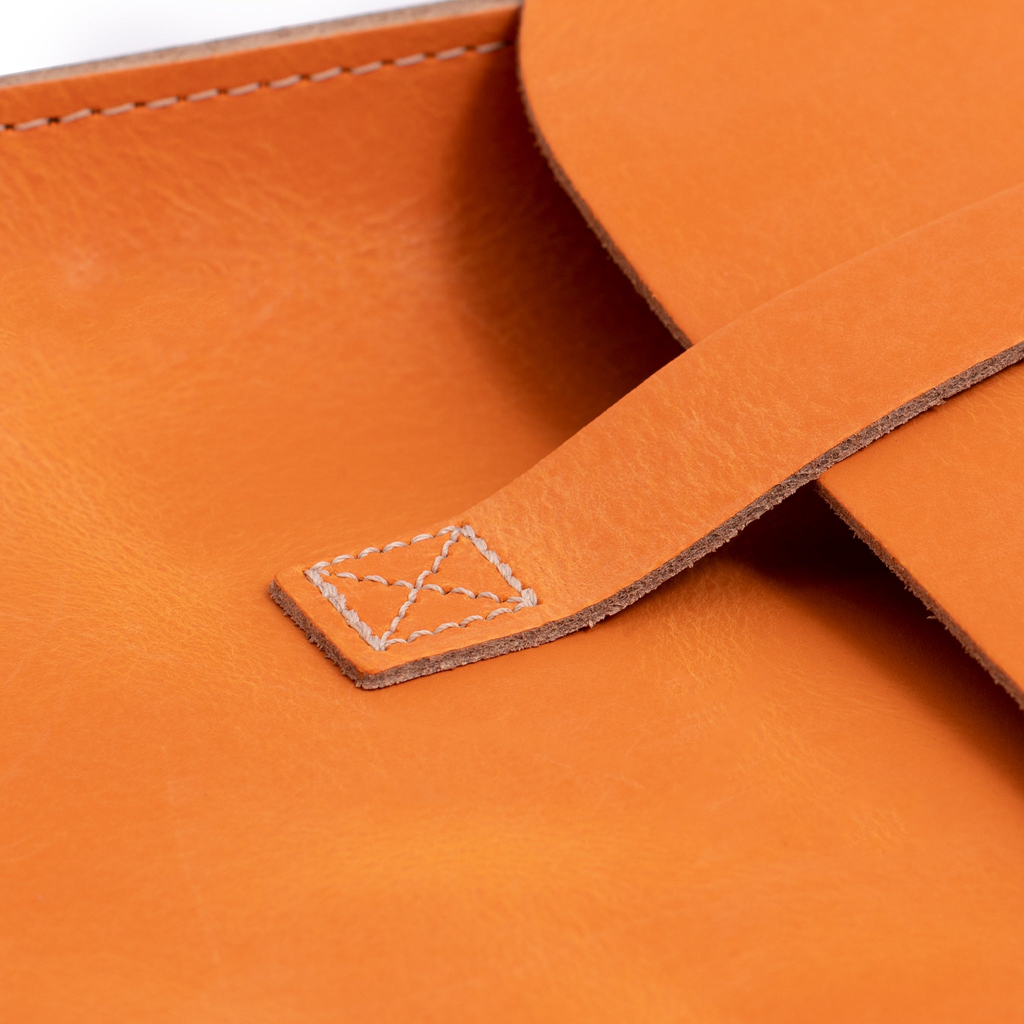 MC2-OR - Oxford Traditional leather premium music case Orange / A1