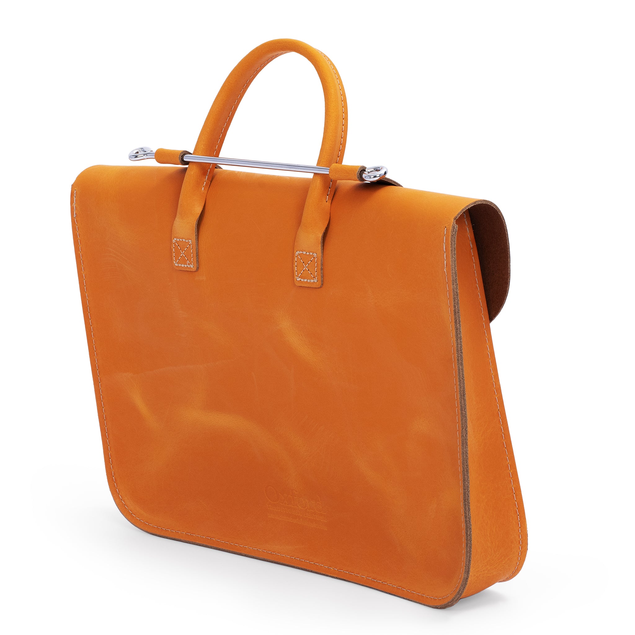 MC2-OR - Oxford Traditional leather premium music case Orange / A1