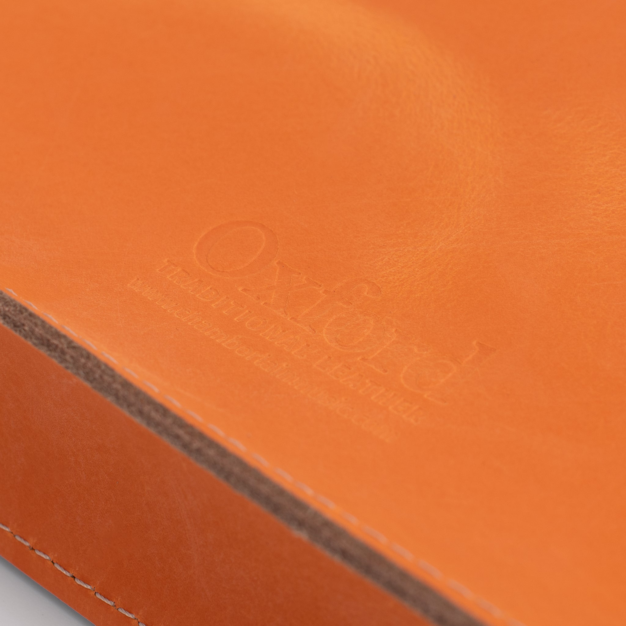 MC2-OR - Oxford Traditional leather premium music case Orange / A1
