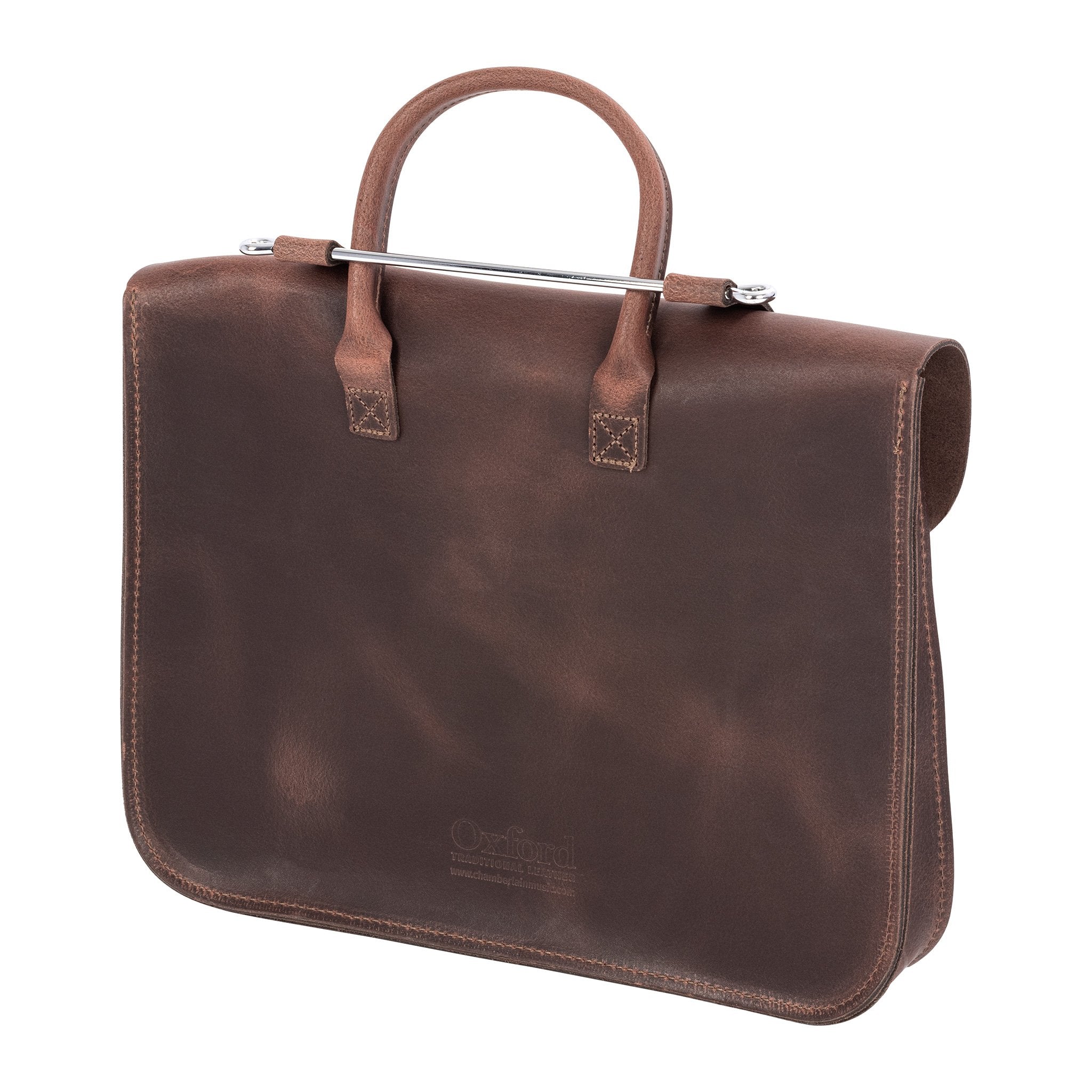 MC2-WAL - Oxford Traditional leather premium music case Antique walnut / A1