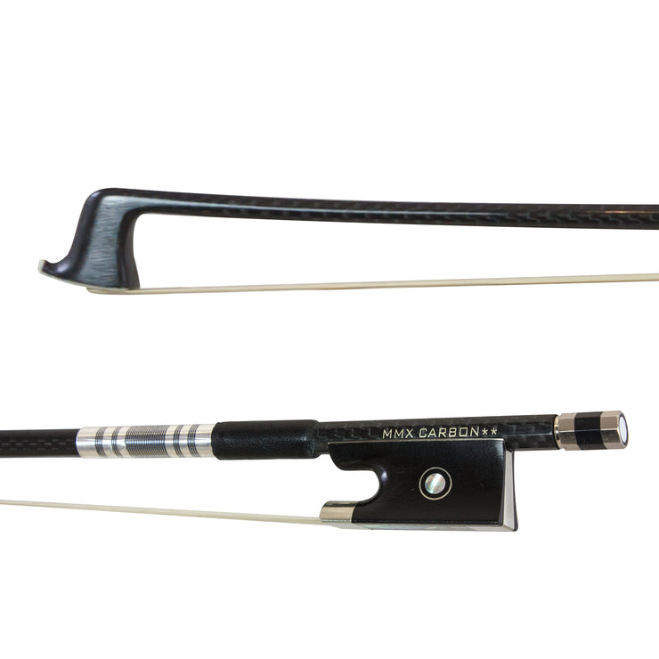 MMX95VN,MMX95VN34,MMX95VN12 - MMX Carbon composite violin bow with ebony frog 1/2 size