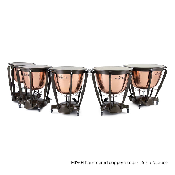 MP2000A,MP2300A,MP2600A,MP2900A,MP3200A - Majestic Symphonic polished copper deep cambered timpani 20