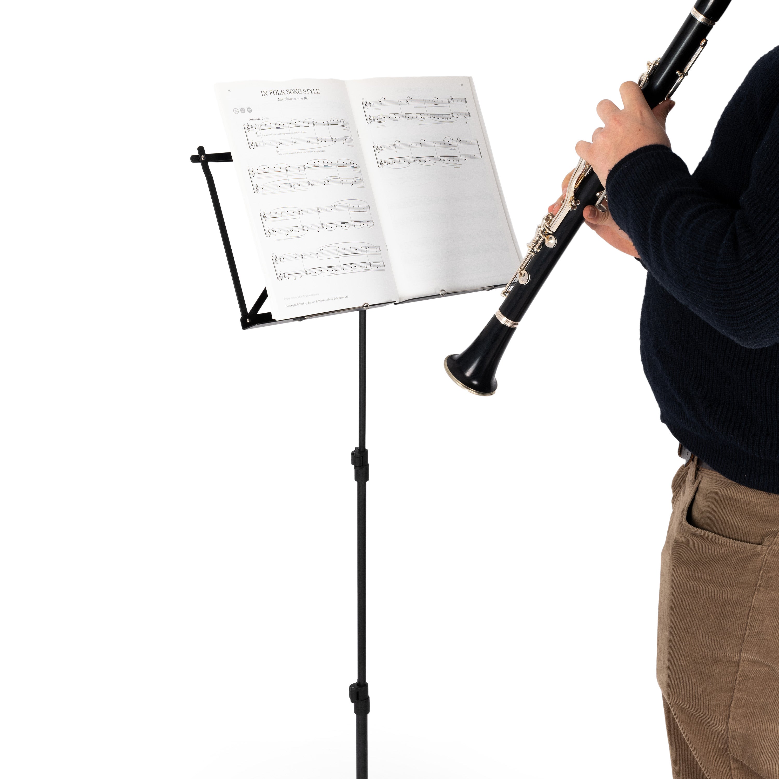 MUSISCA17 - Musisca aluminium folding music stand A1