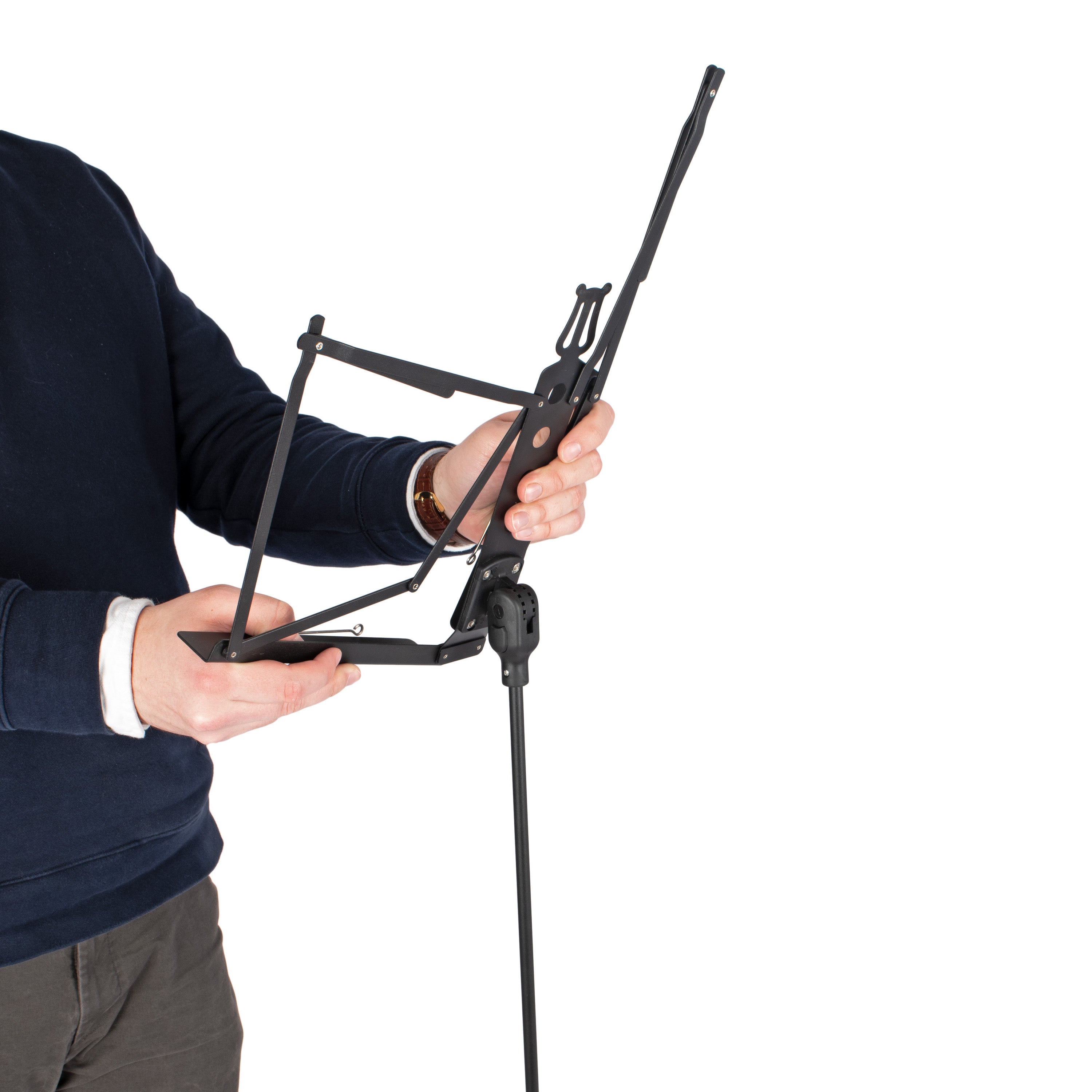 MUSISCA17 - Musisca aluminium folding music stand A1