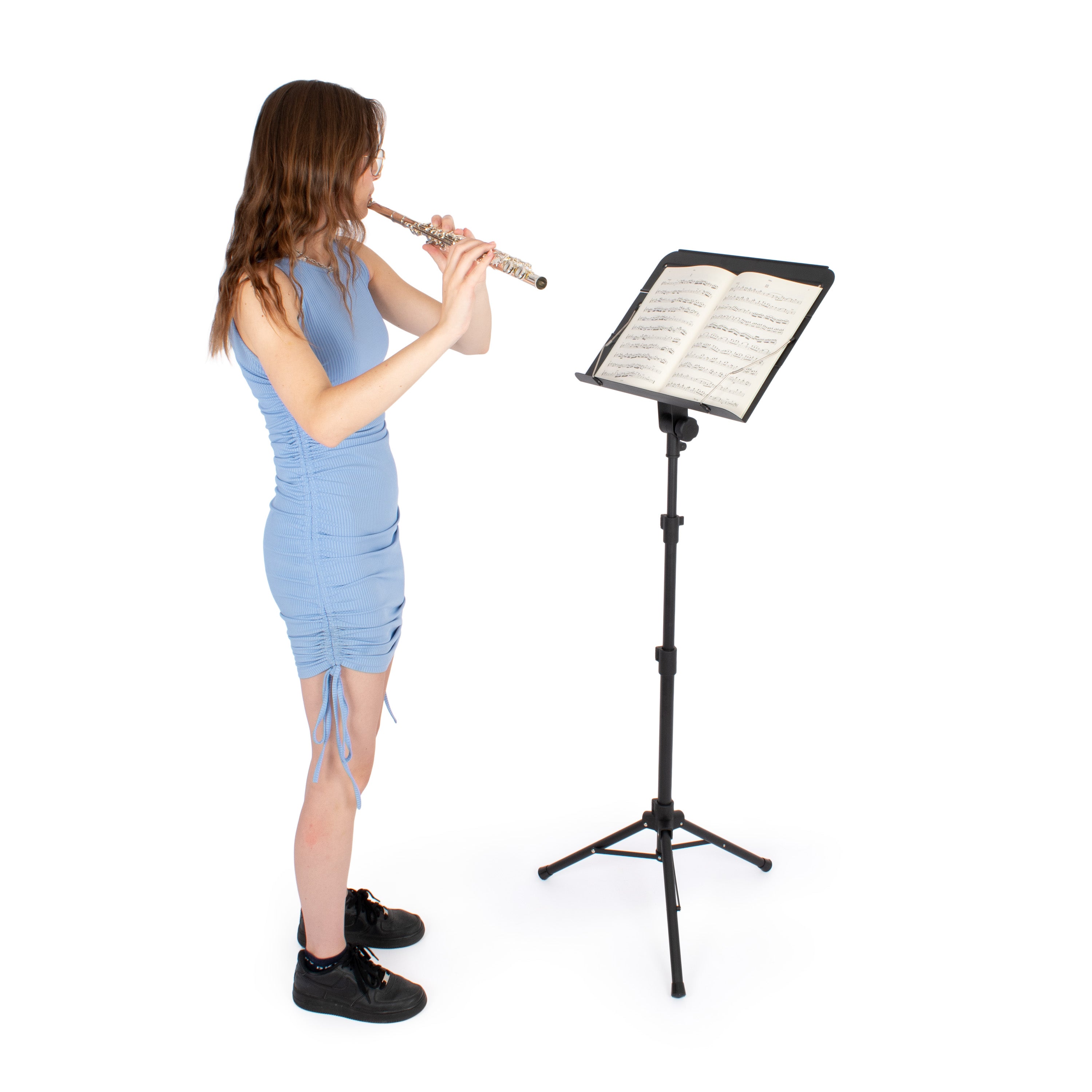 MUSISCA25 - Musisca folding orchestral music stand with carry bag A1