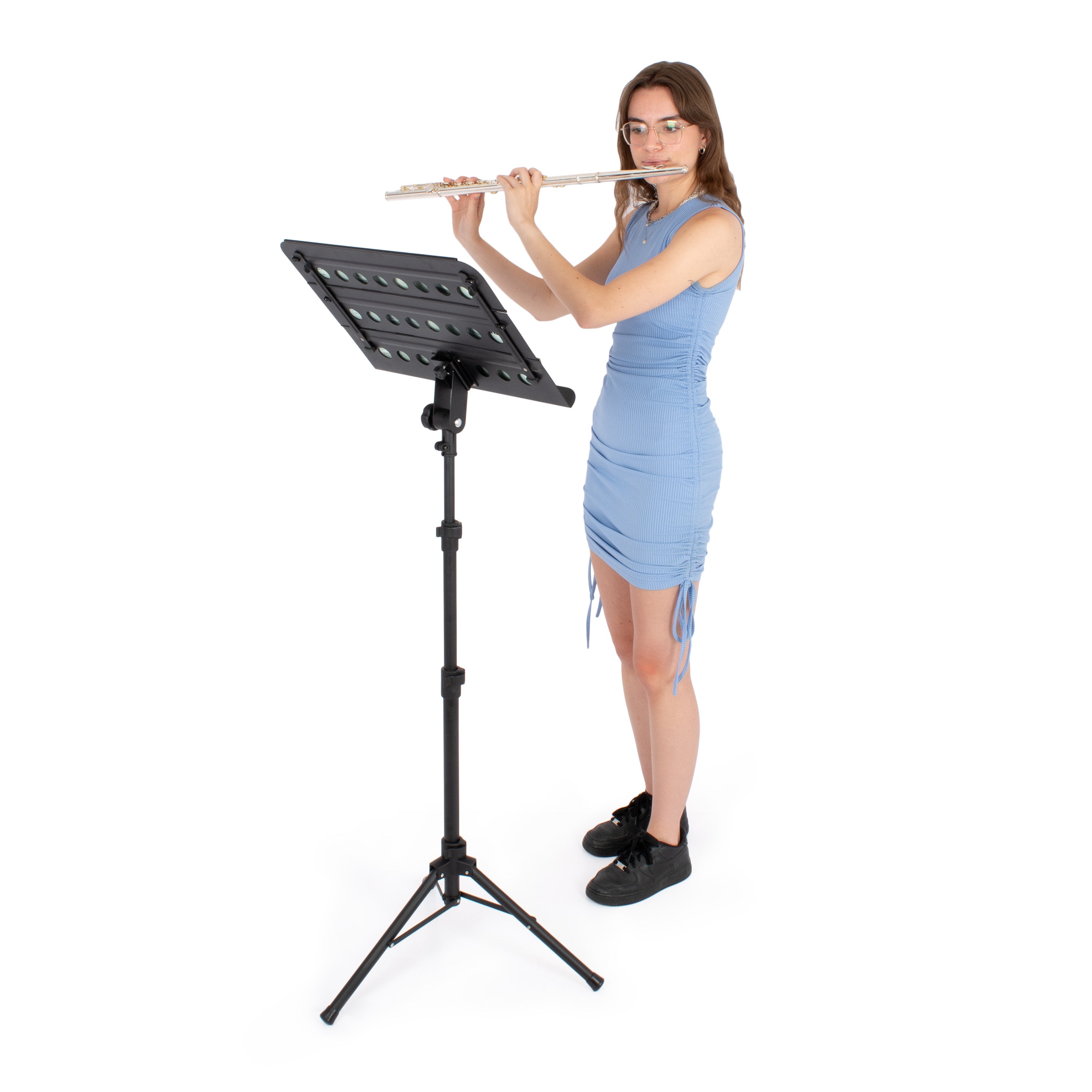 MUSISCA25 - Musisca folding orchestral music stand with carry bag A1