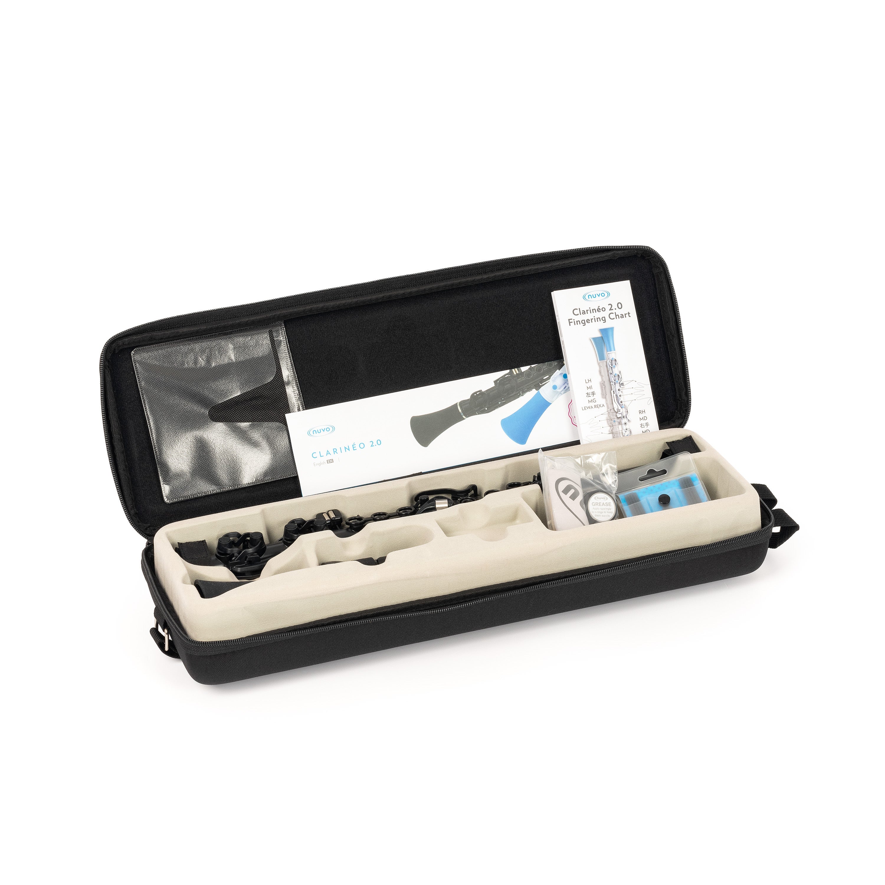 N100CL10012 - Nuvo Clarineo zip-up case A1