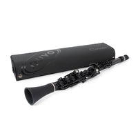 N120CLBK - Nuvo Clarineo 2.0 outfit Black with silver trim