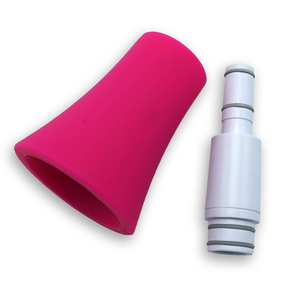 N515SWPK - Nuvo straighten your jSax kit White with pink trim / A1