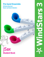 NWS3SBS - Nuvo WindStars 3 Pre-band Ensemble – jSax student book Default title