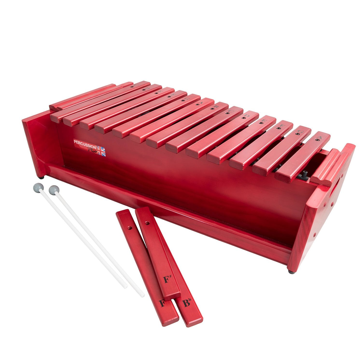 PP025 - Percussion Plus Classic Red Box alto diatonic xylophone A1