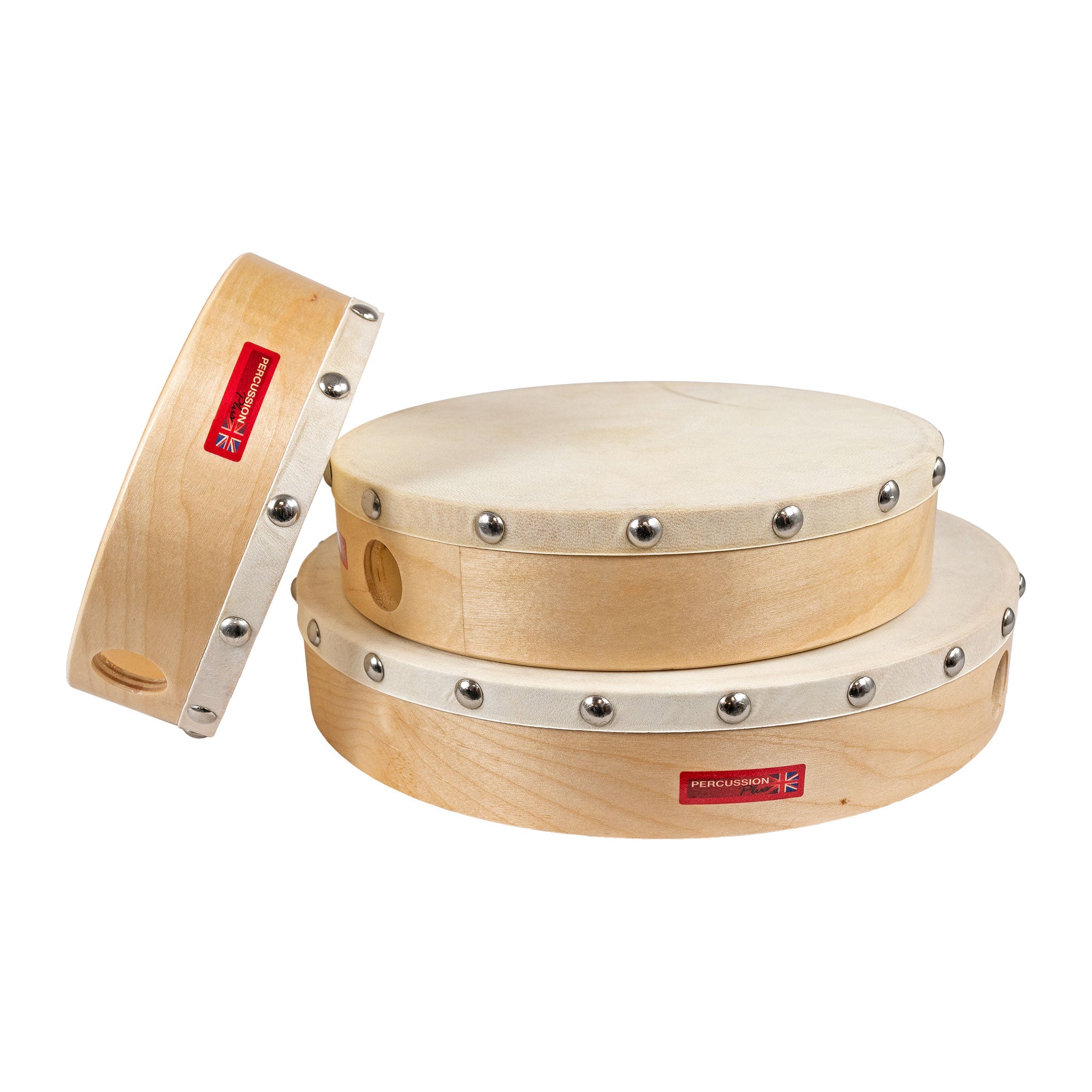 PP037,PP045,PP046 - Percussion Plus wood shell tambour 6" / A1