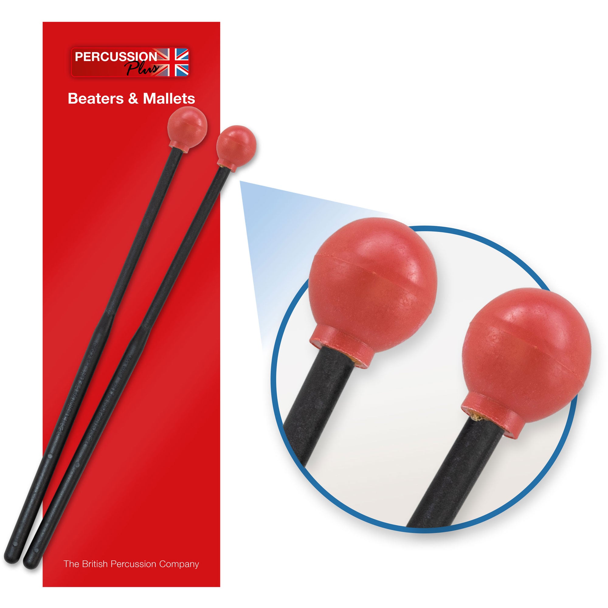 PP067 - Percussion Plus pair of beaters - hard A1