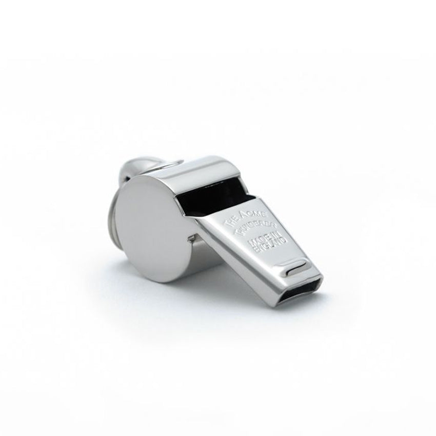 PP175 - Acme small brass thunderer whistle - Nickel plated A1