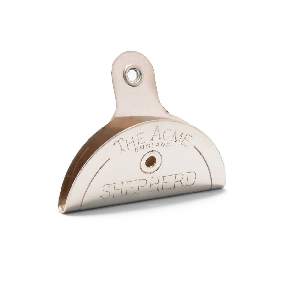 PP182 - Acme brass Shepherds lip whistle - nickel plated A1