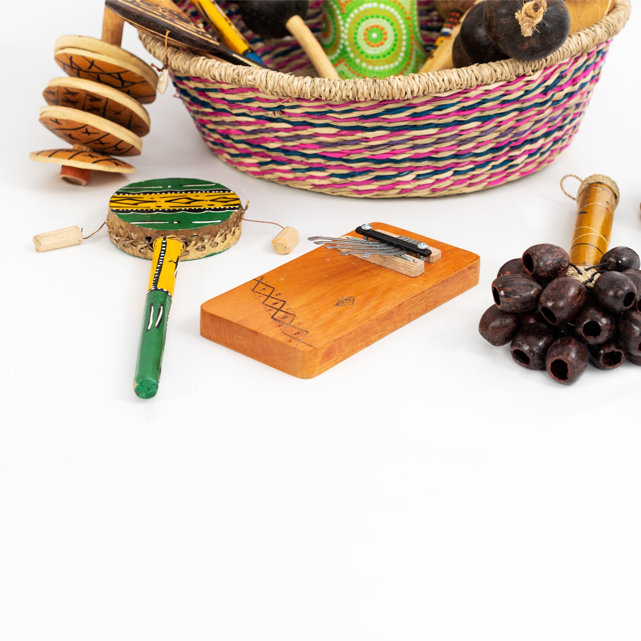 PP2053 - Percussion Plus Honestly Made African basket A1
