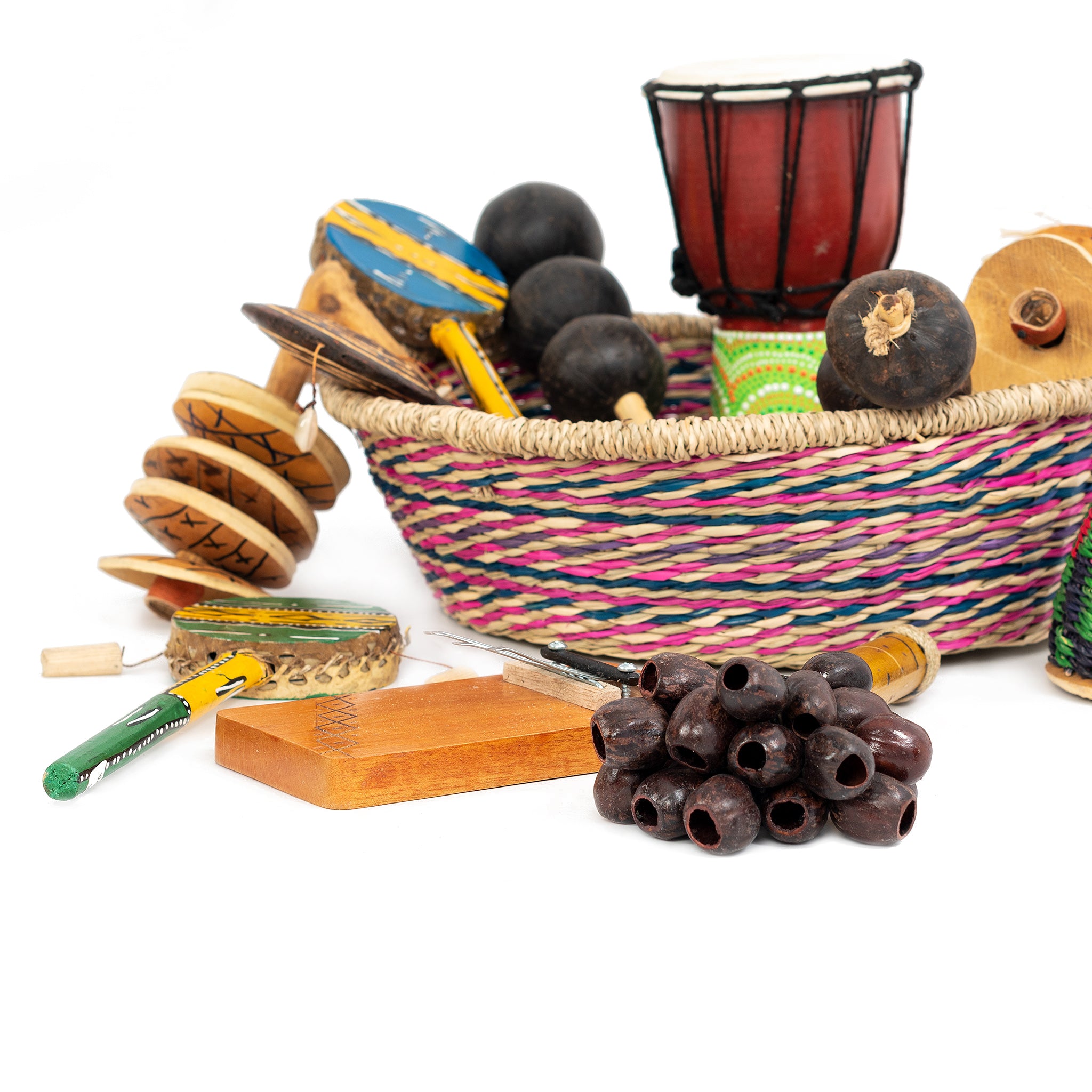 PP2053 - Percussion Plus Honestly Made African basket A1