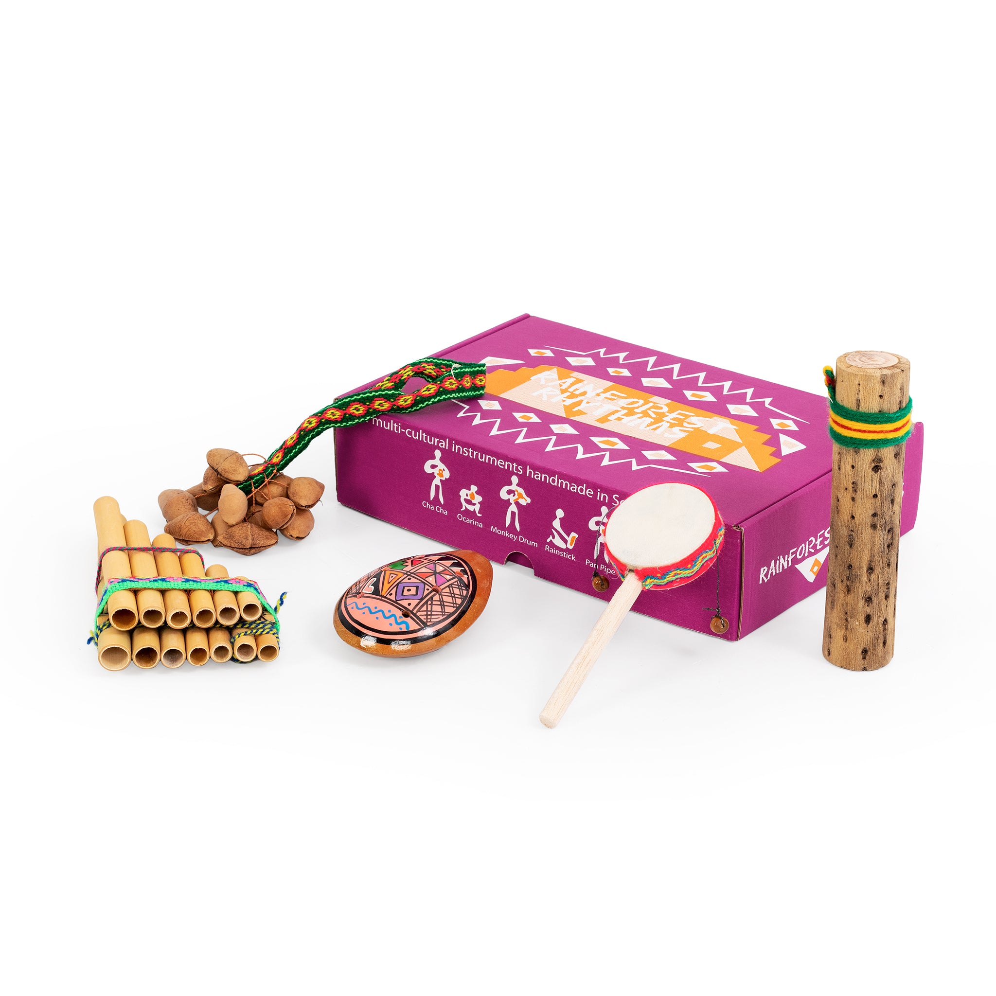 Percussion Plus Honestly Made Rainforest rhythms pack