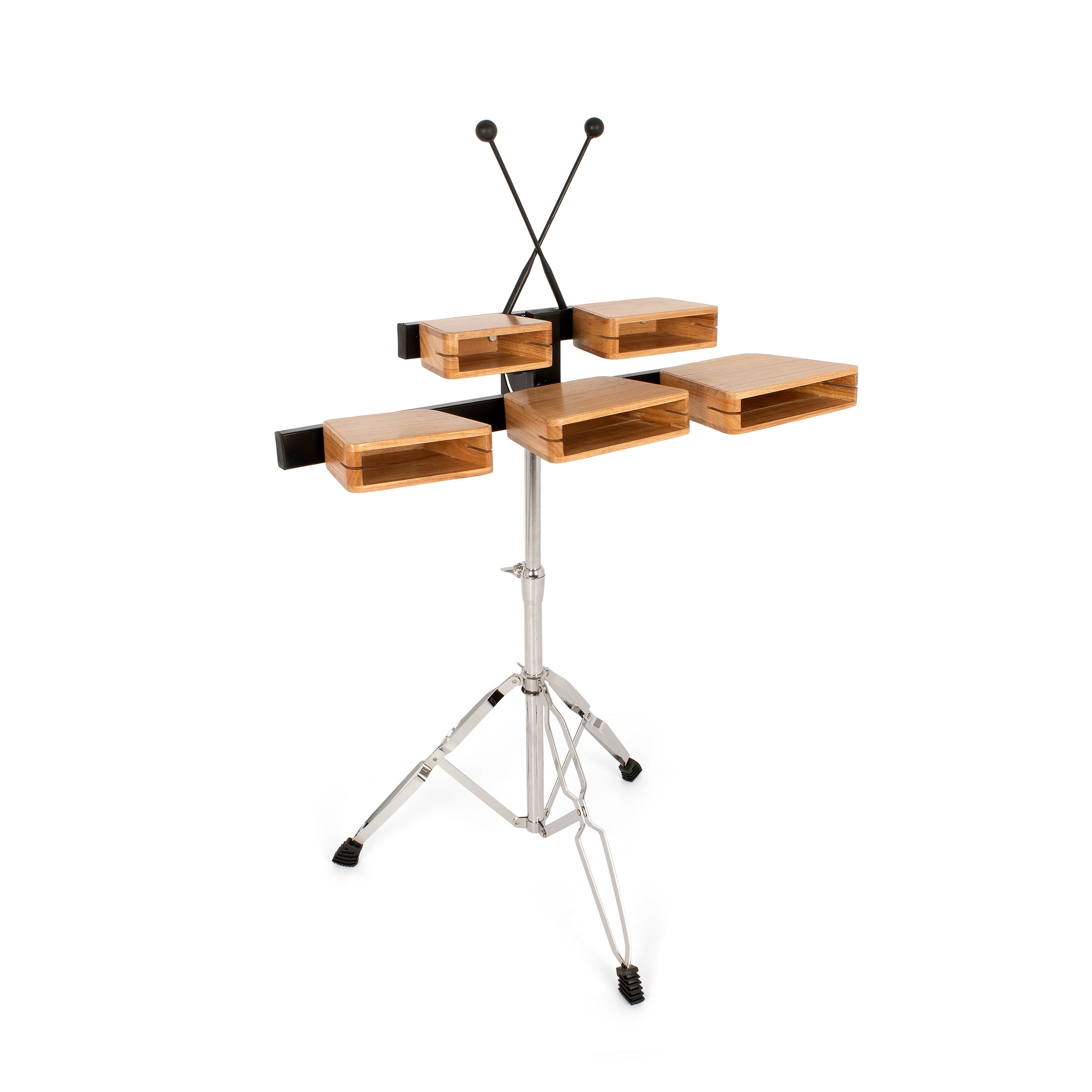 PP241 - Percussion Plus temple blocks with stand A1