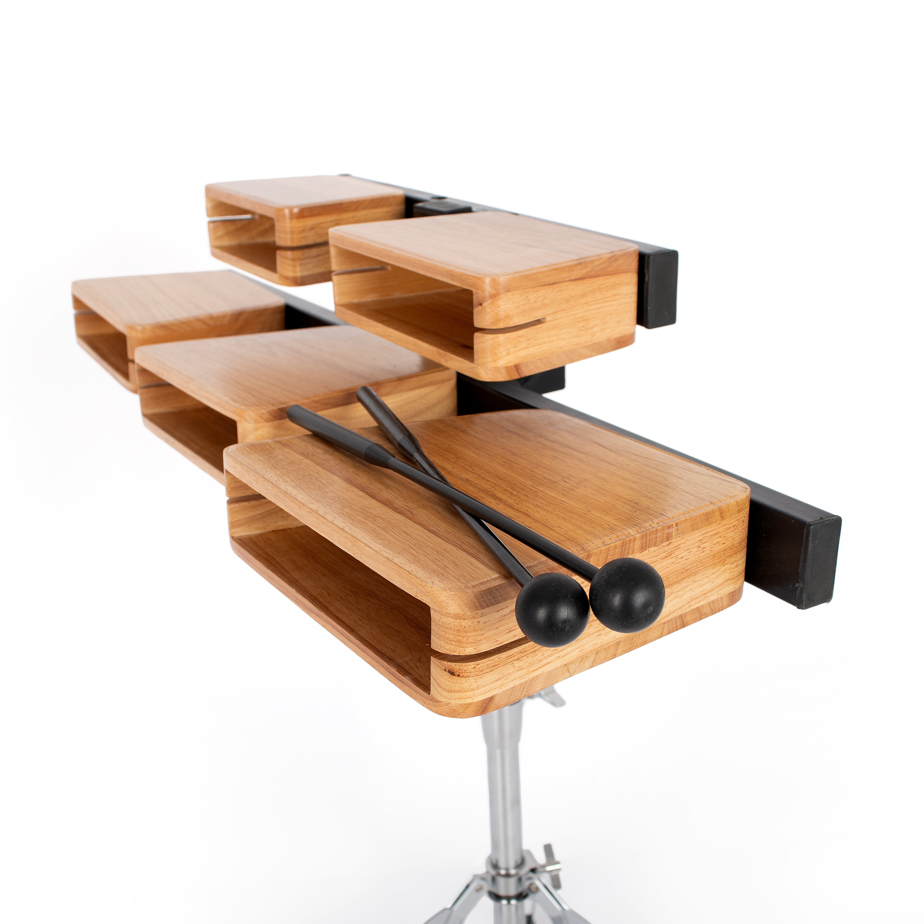 PP241 - Percussion Plus temple blocks with stand A1