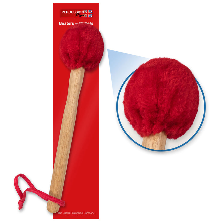 PP287 - Percussion Plus wooden surdo mallet with soft puff head Default title