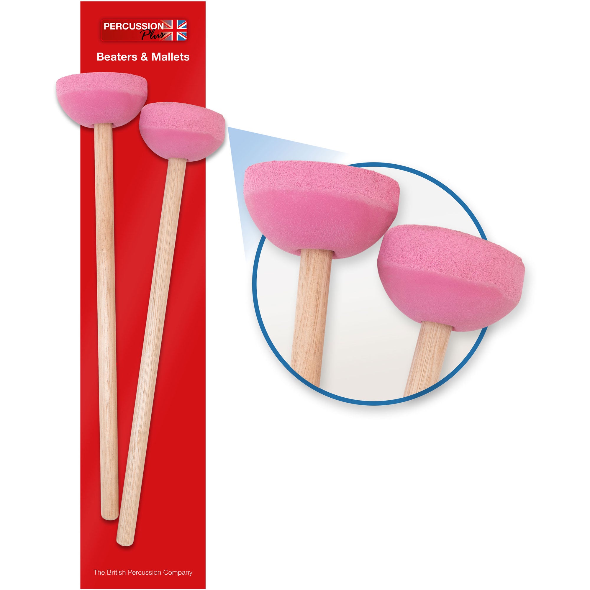 PP460 - Percussion Plus tenor bass steel pan sticks A1