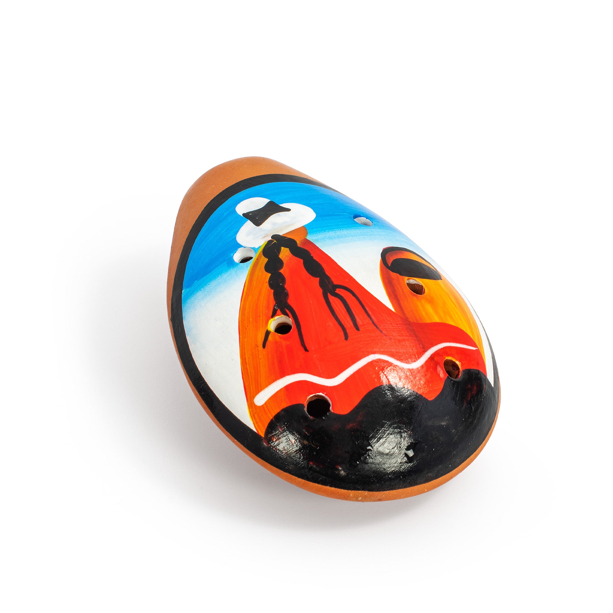 PP621 - Percussion Plus Honestly Made Inca clay ocarina A1