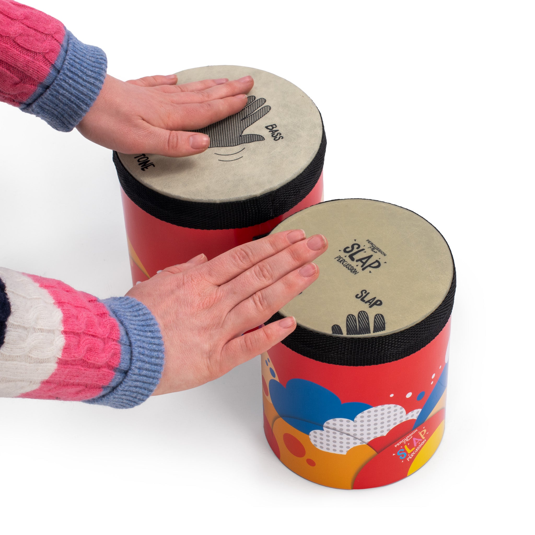 PP6830 - Percussion Plus Slap drumming - KidZ bongo drums A1