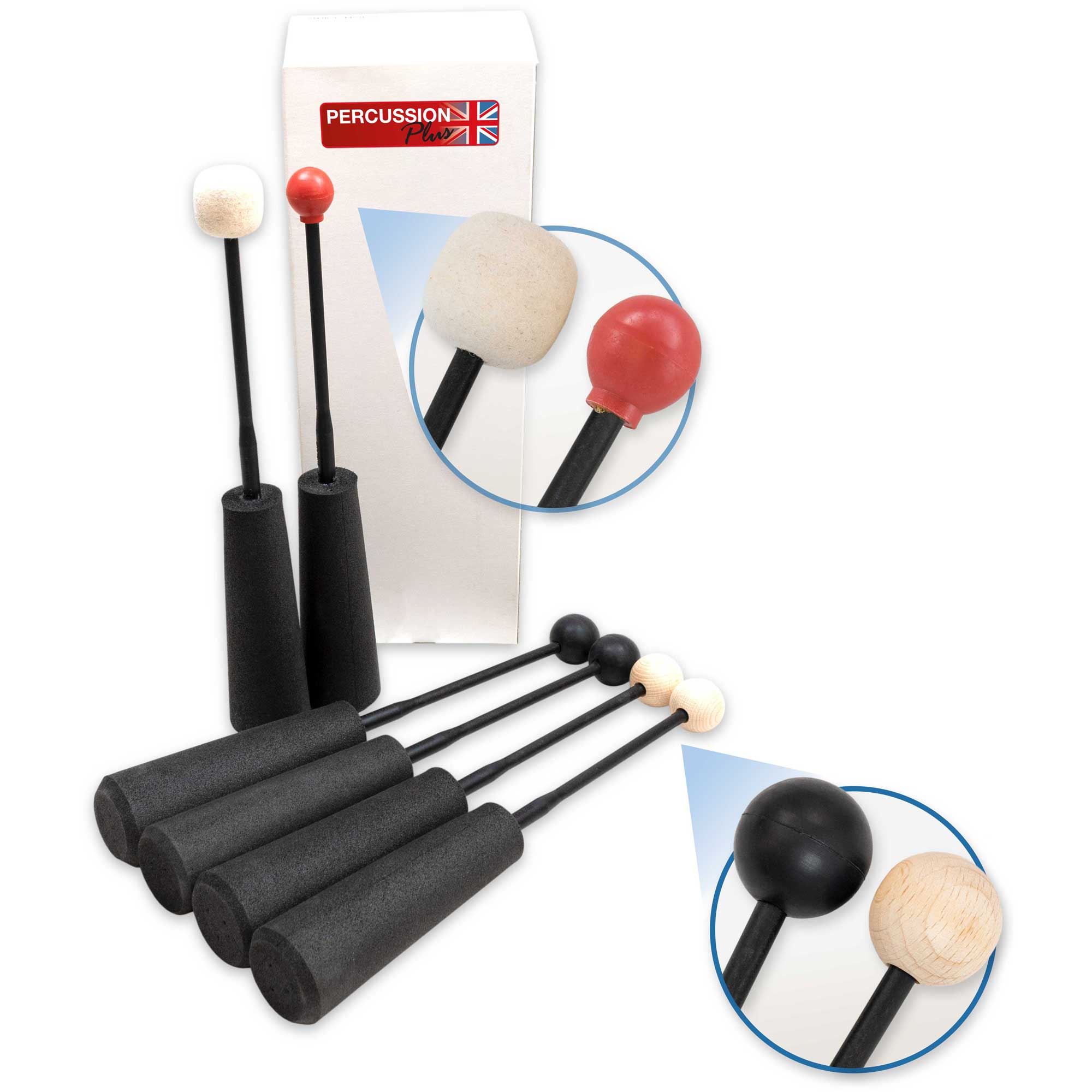 PP718 - Percussion Plus Sound Access easy grip beaters A1