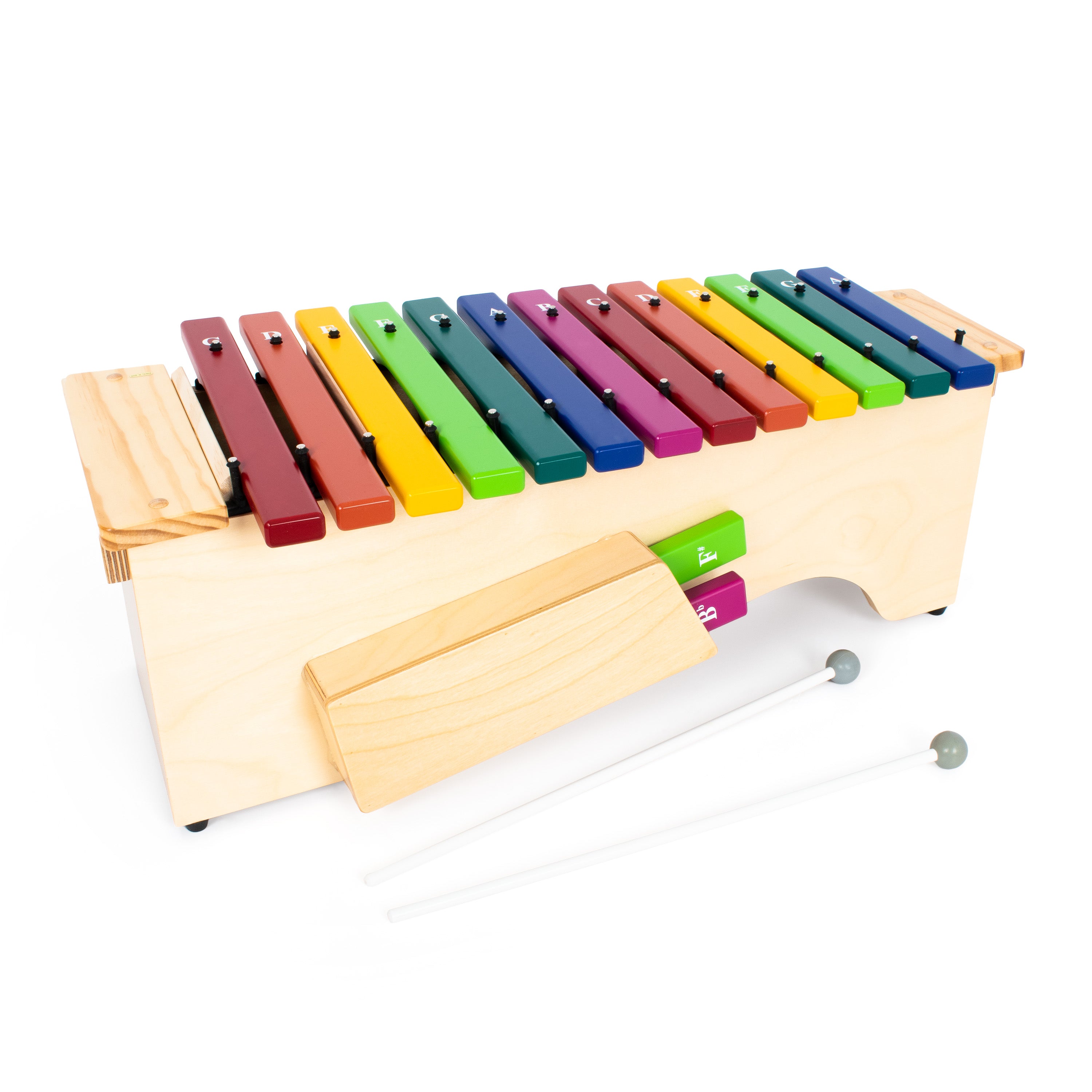PP7525 - Percussion Plus Harmony alto xylophone with coloured note bars A1
