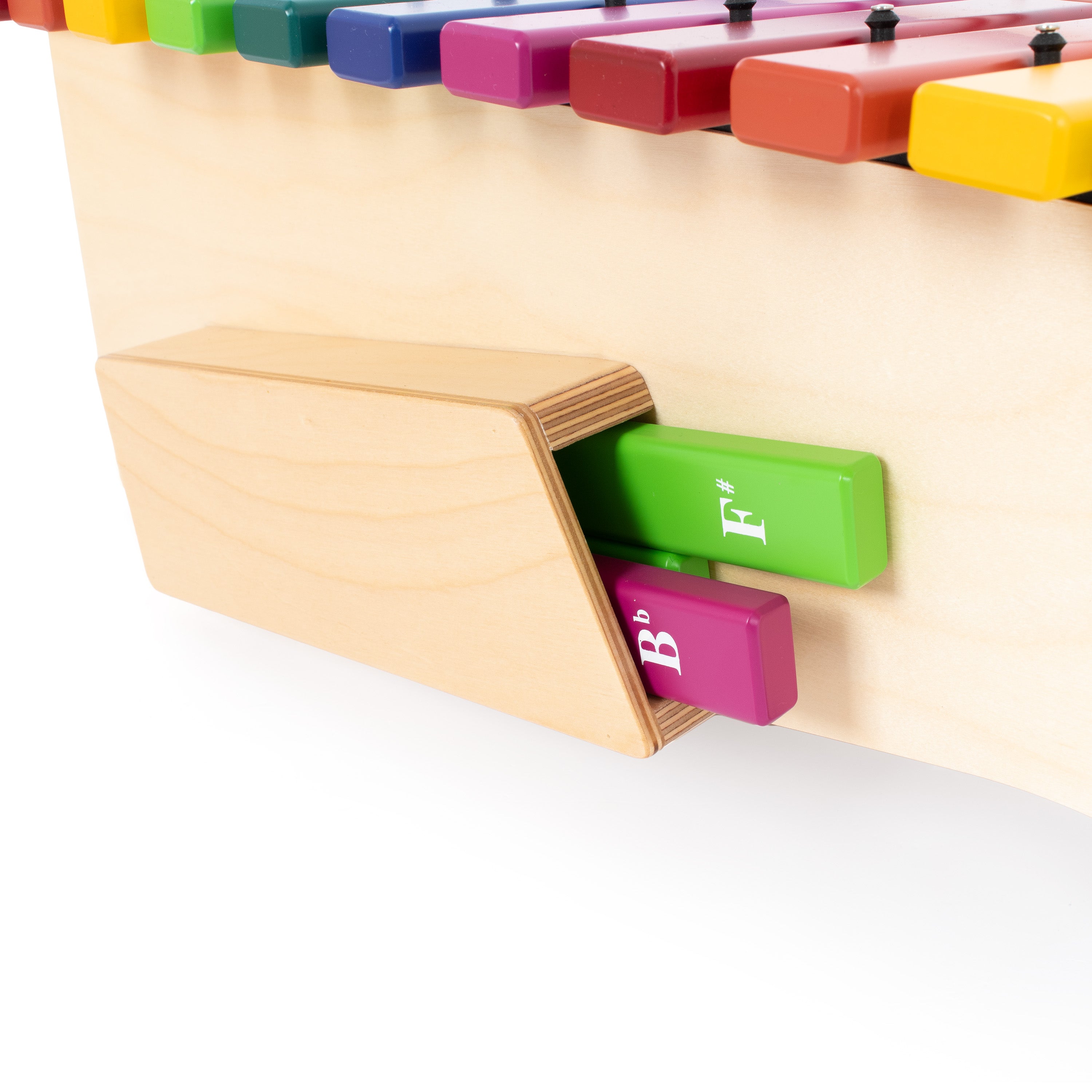 PP7525 - Percussion Plus Harmony alto xylophone with coloured note bars A1