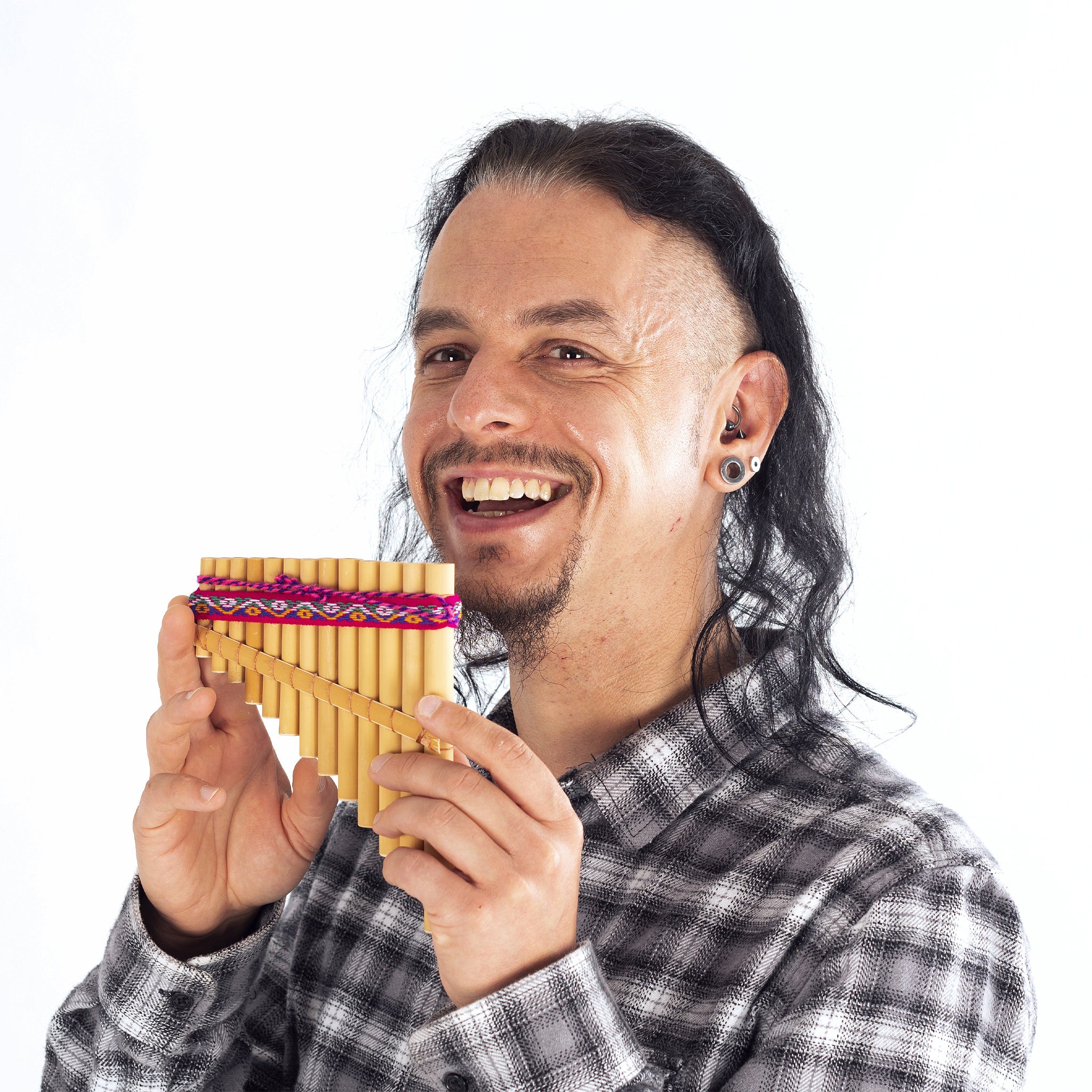 PP863 - Percussion Plus Honestly Made Antara 13 note pan pipes A1